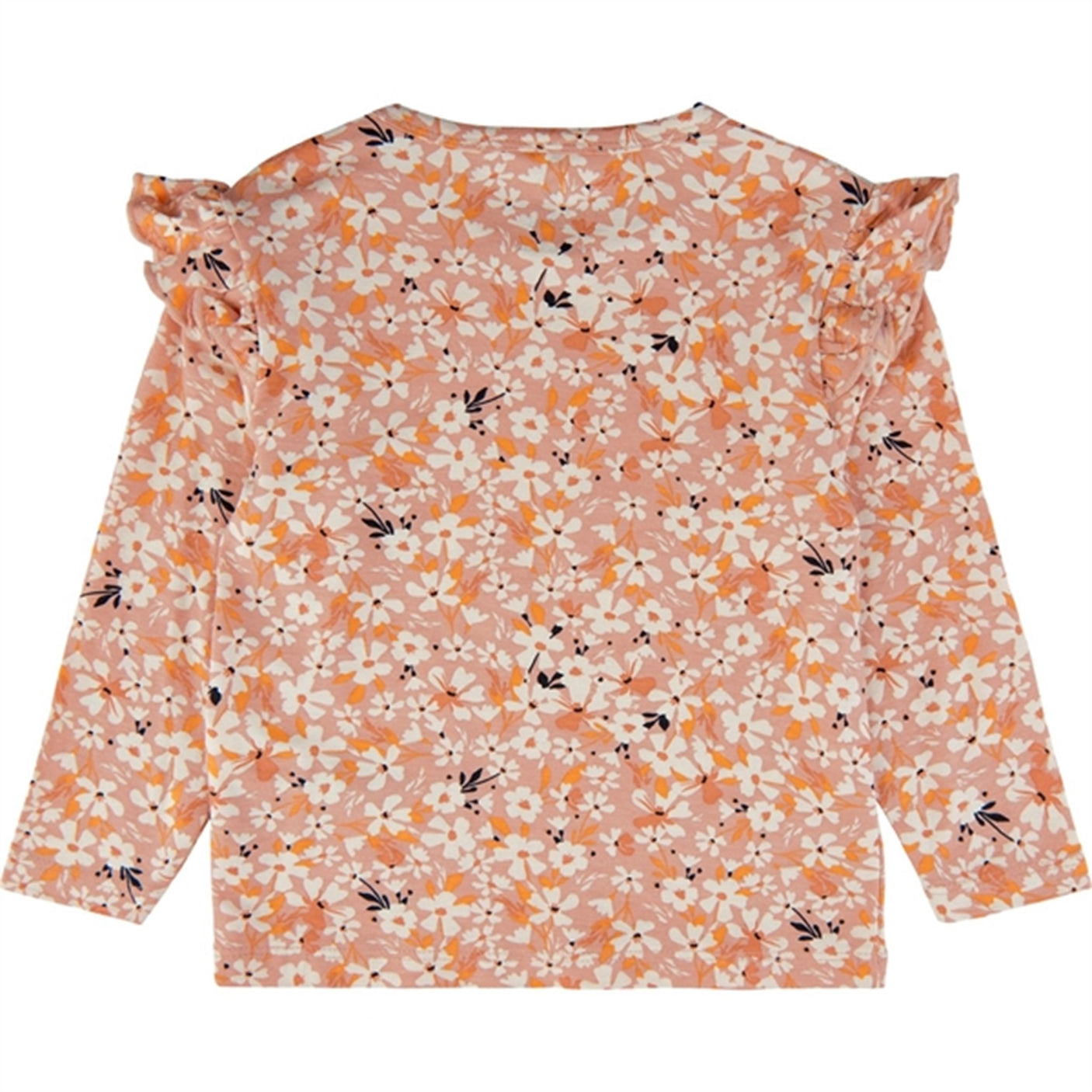 THE NEW Siblings Peach Beige Flower AOP Filia Blouse