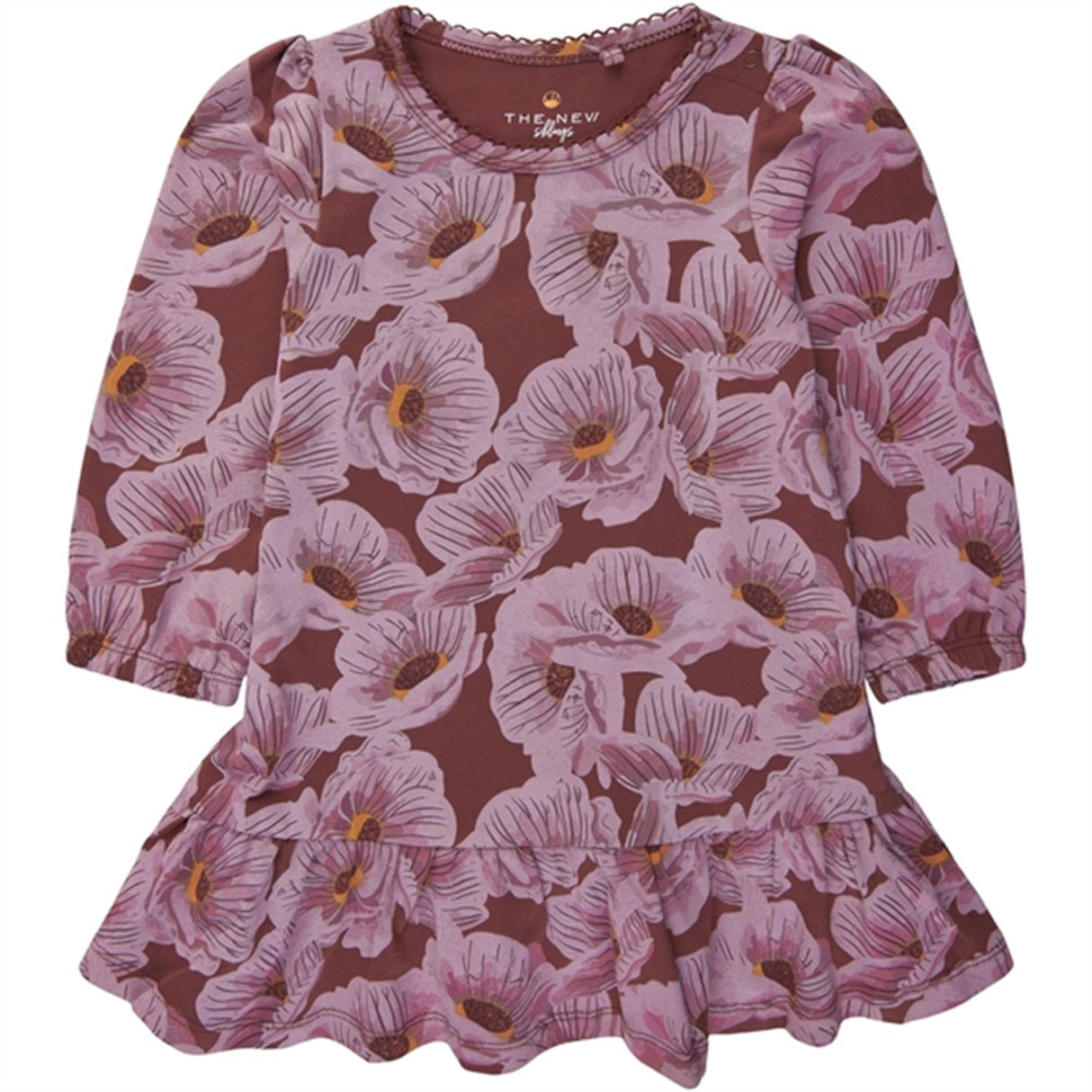 THE NEW Siblings Rose Brown Haldora Dress