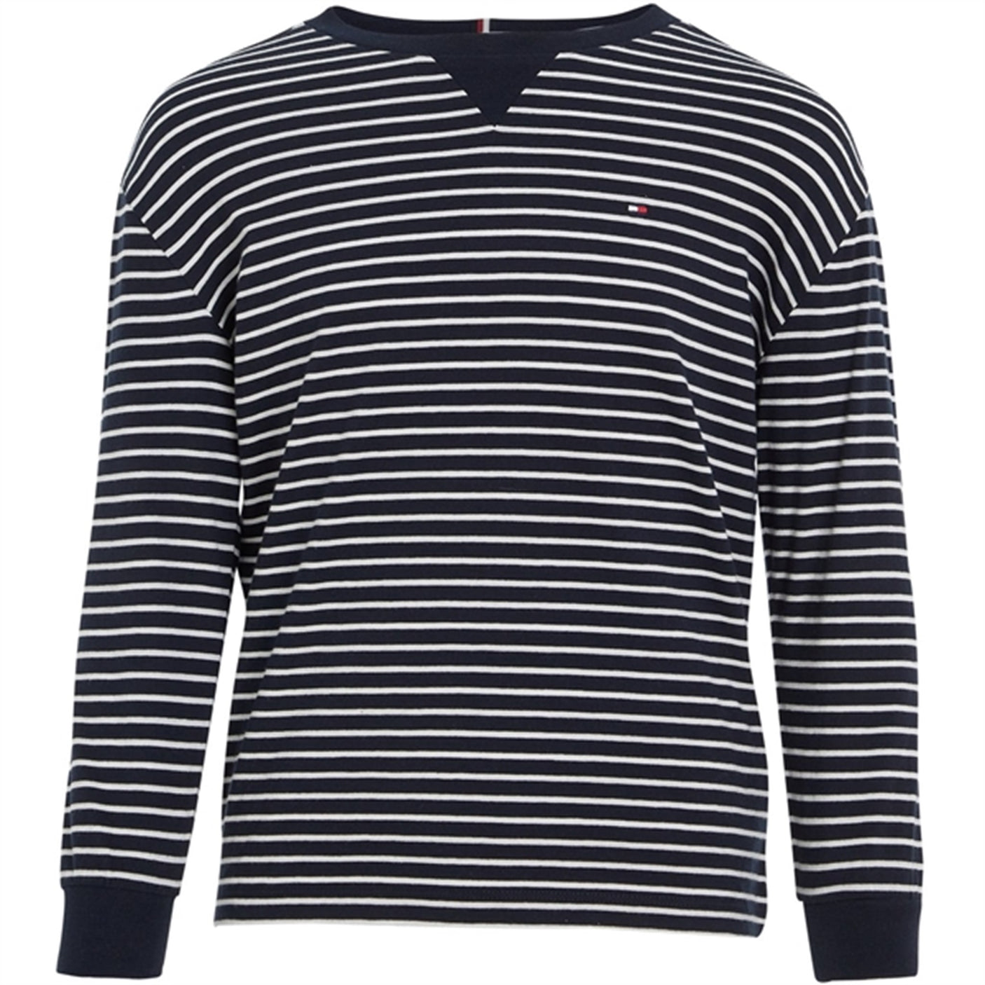 Tommy Hilfiger Essential Stripes Blouse Navy / White Stripes