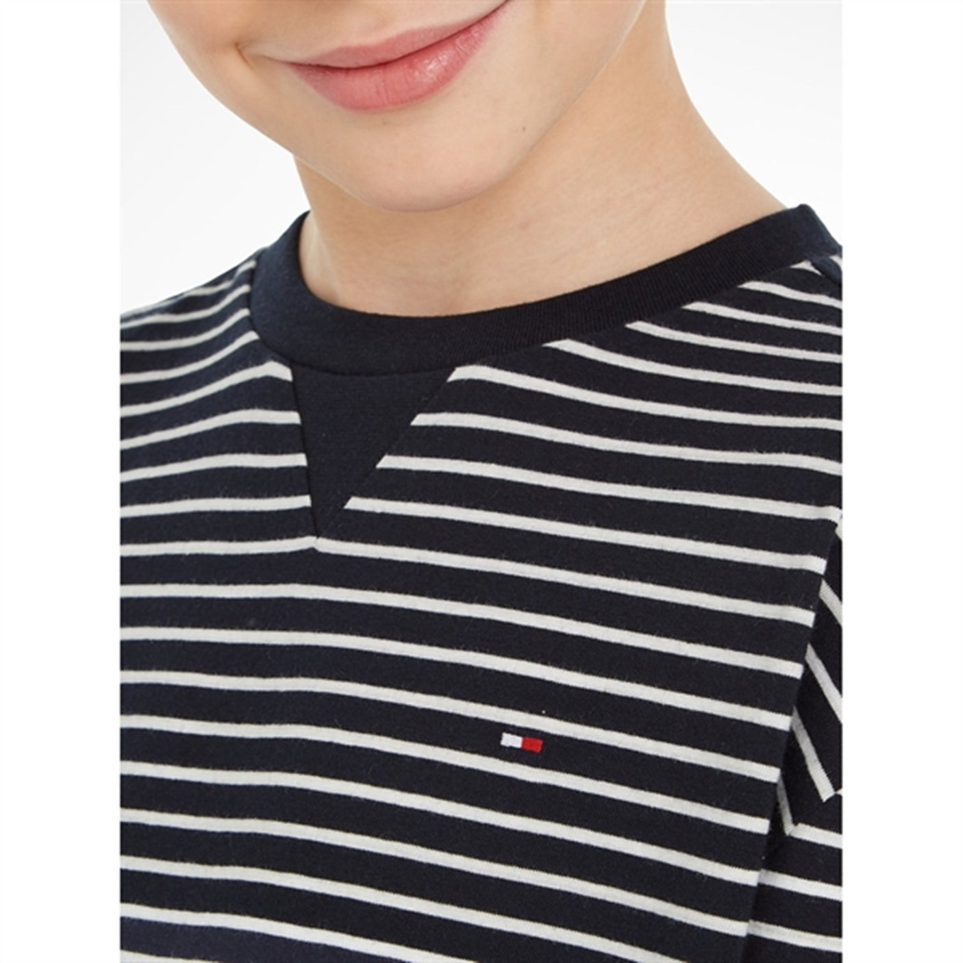 Tommy Hilfiger Essential Stripes Blouse Navy / White Stripes
