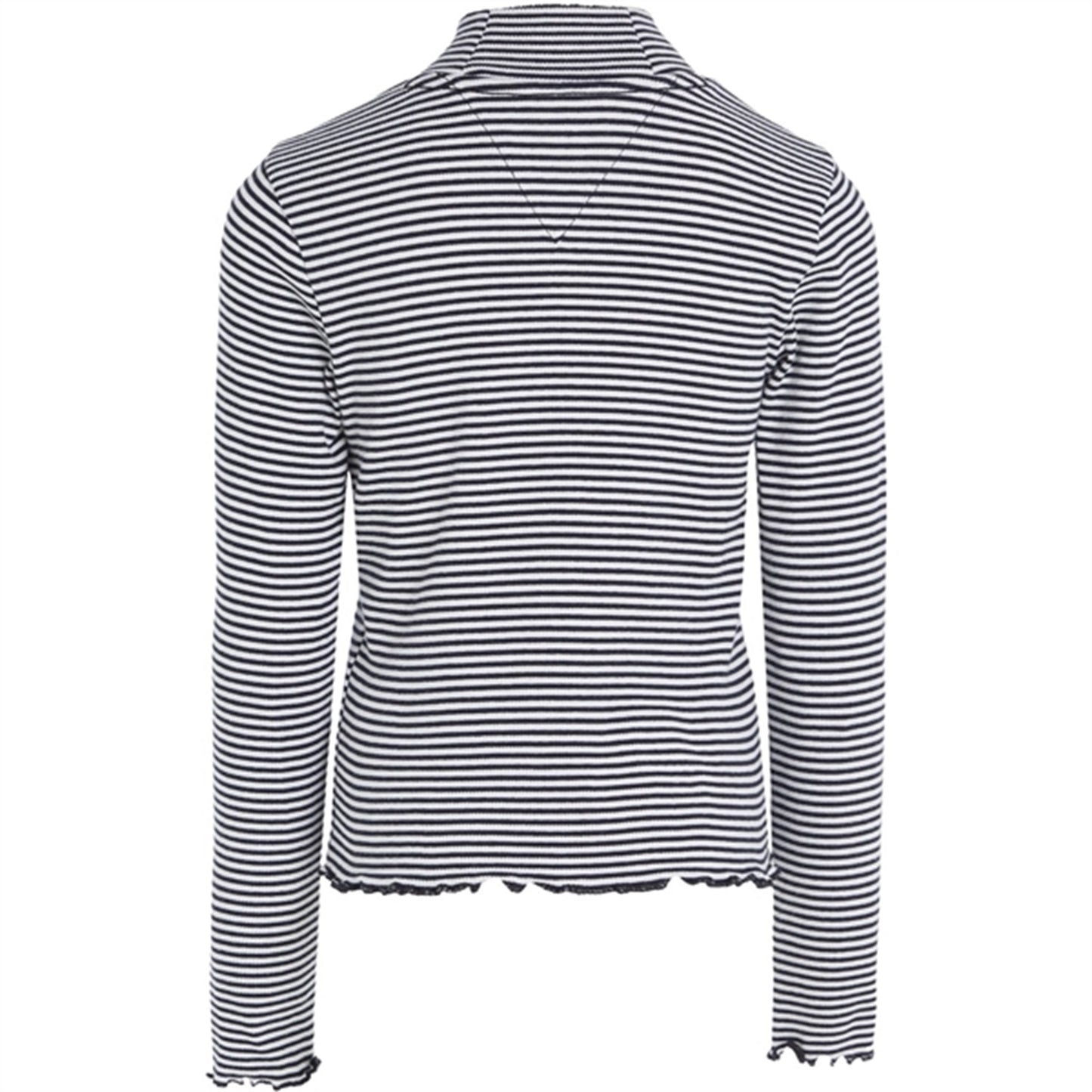 Tommy Hilfiger Stripe Mock Blouse White / Desert Sky Stripe