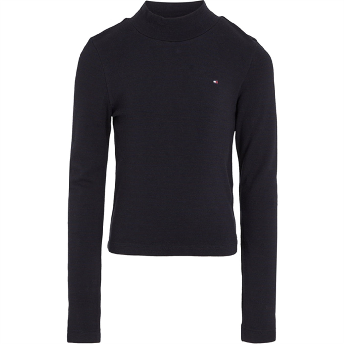 Tommy Hilfiger Stripe Mock Blouse Black / Desert Sky Stripe