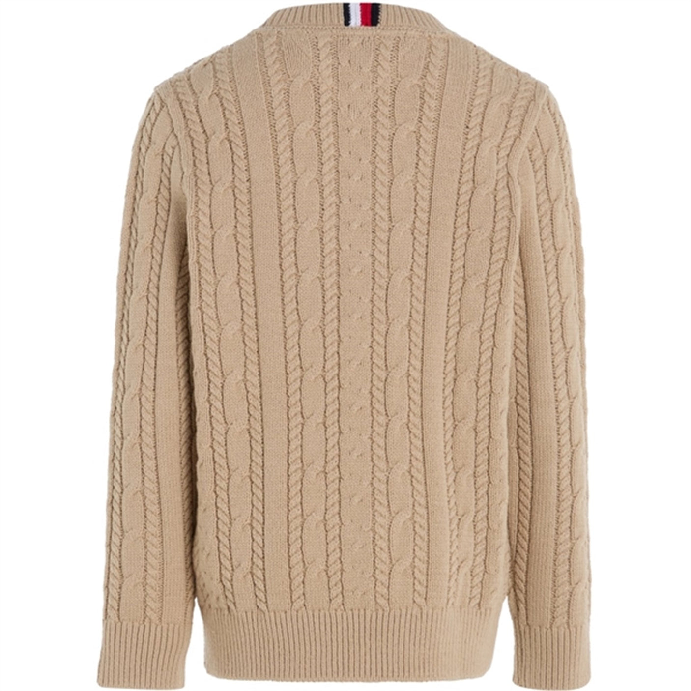 Tommy Hilfiger Essential Cable Knit Jumper Merino