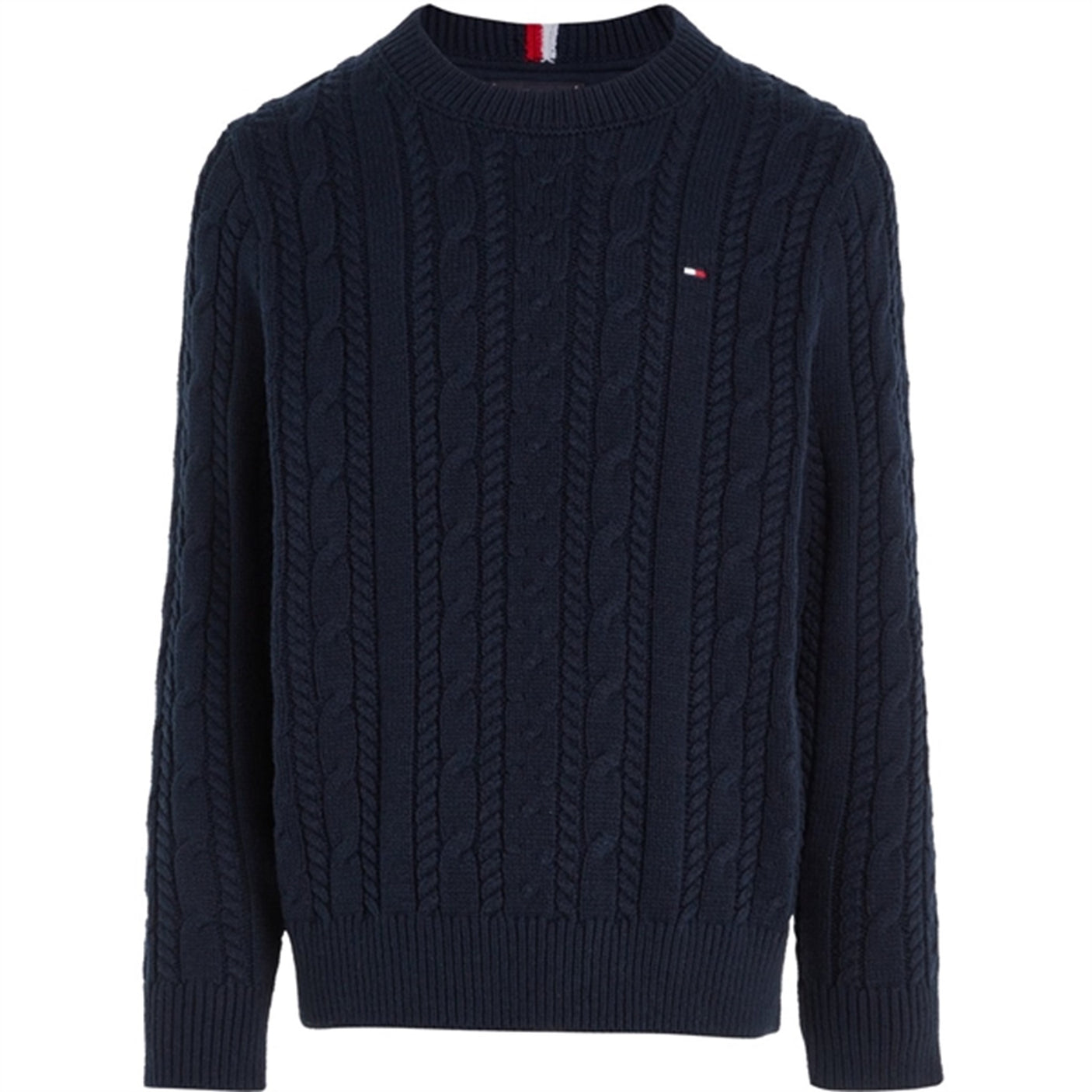 Tommy Hilfiger Essential Cable Knit Jumper Desert Sky