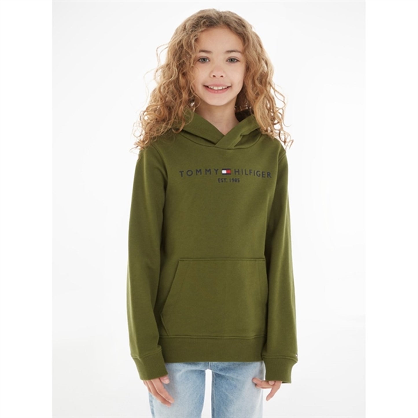 Tommy Hilfiger U Essential Hoodie Putting Green