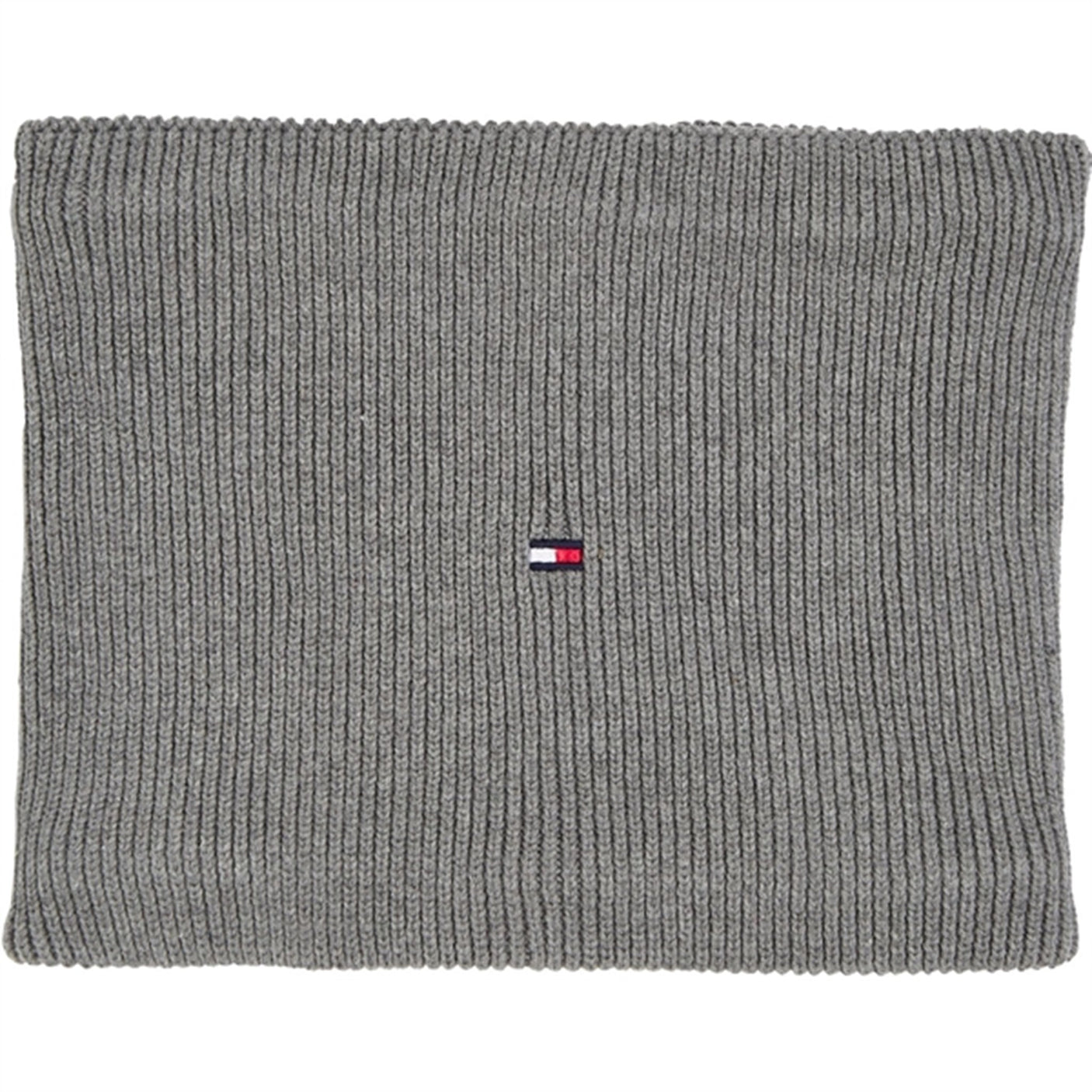 Tommy Hilfiger Small Flag Snood Light Grey Heather