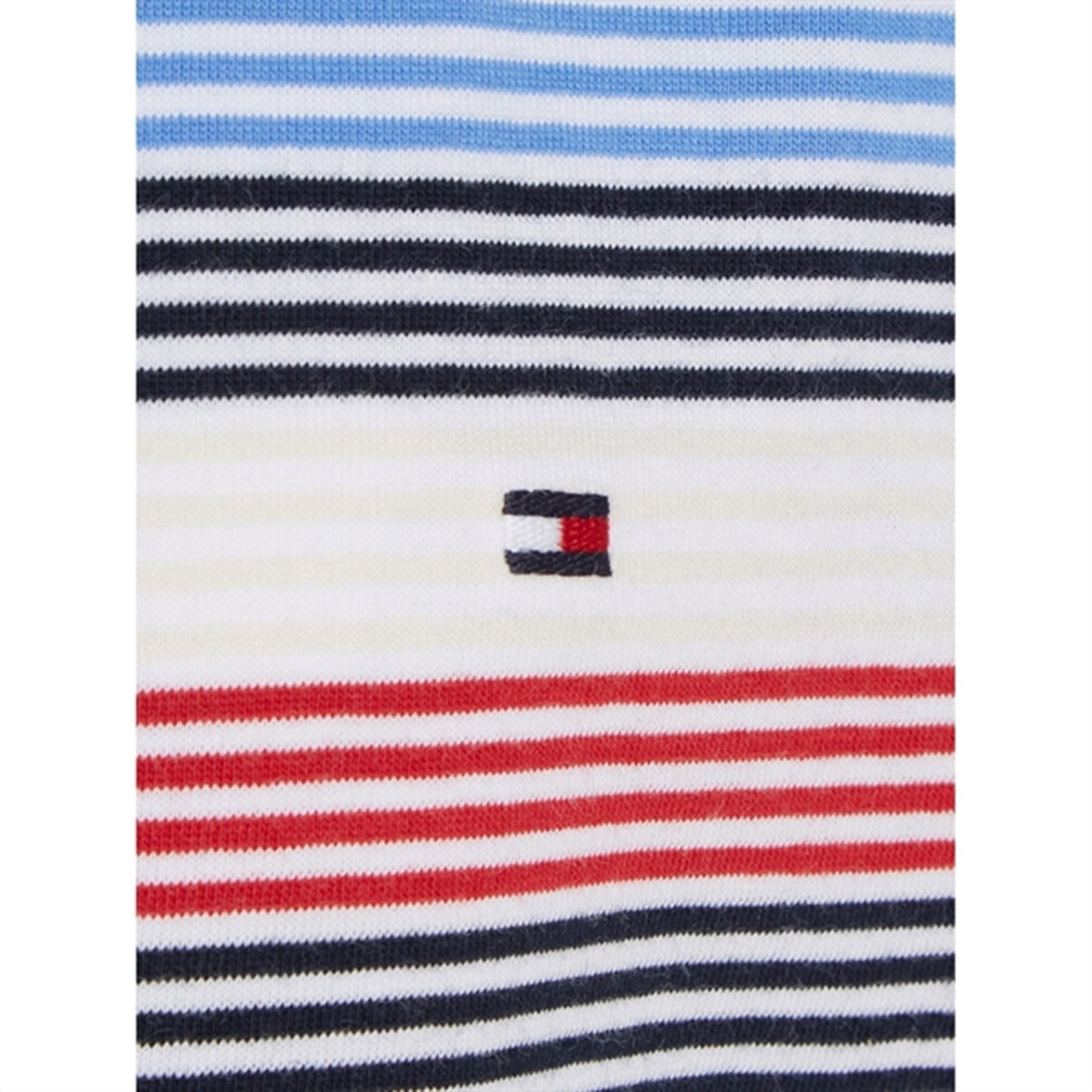 Tommy Hilfiger Corporate Stripe T-Shirt Red White Blue Stripe