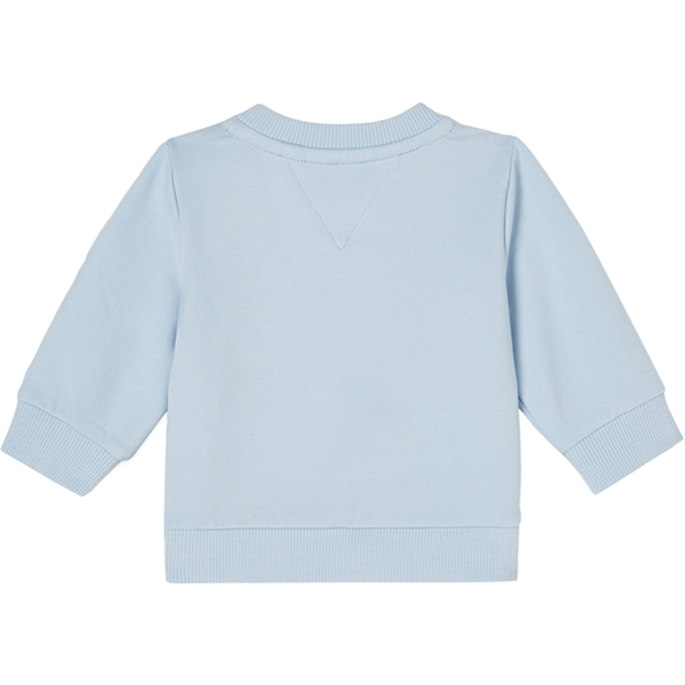 Tommy Hilfiger Baby Gingham Flag Sweatshirt Breezy Blue