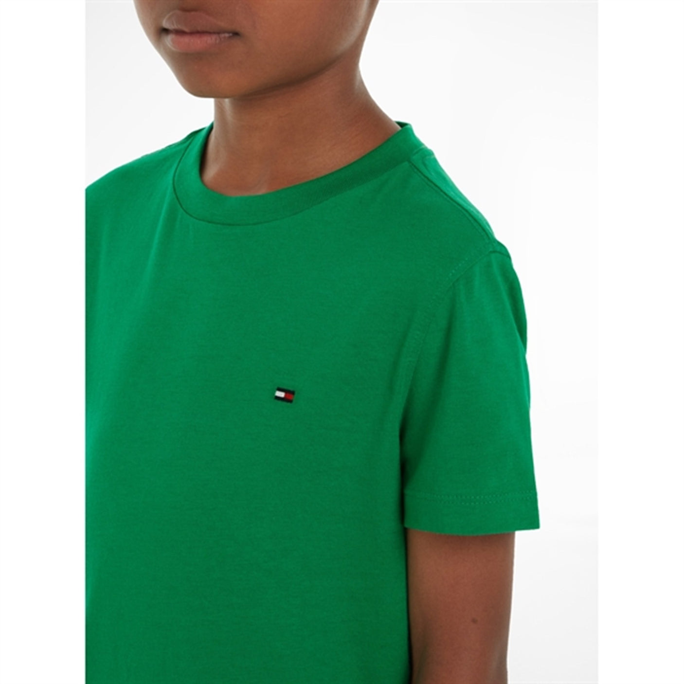 Tommy Hilfiger Essential Cotton T-Shirt Olympic Green