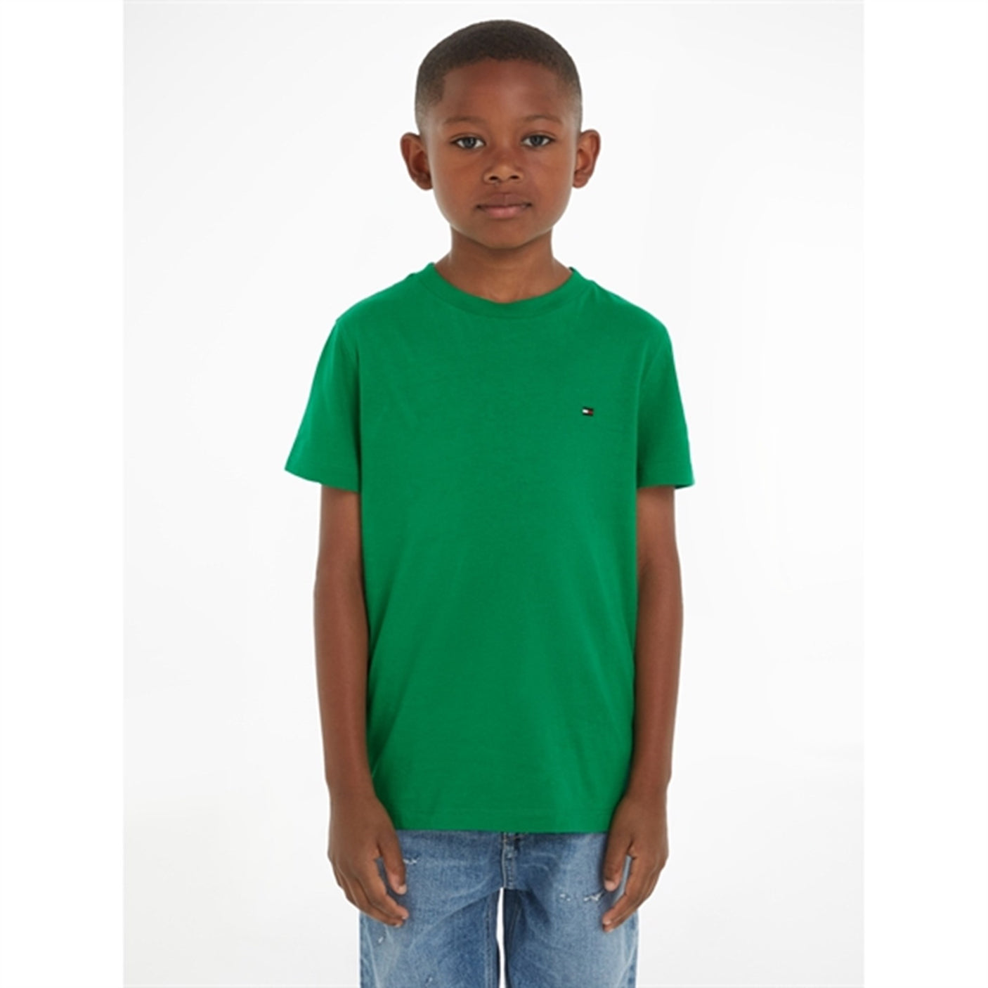 Tommy Hilfiger Essential Cotton T-Shirt Olympic Green