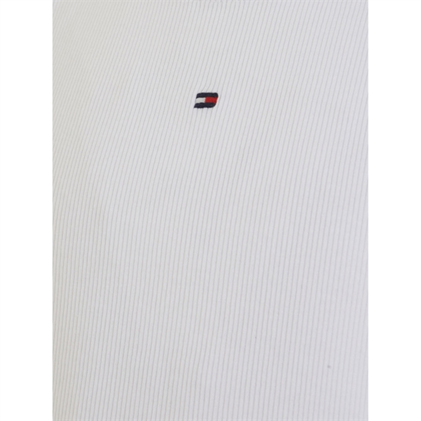 Tommy Hilfiger Essential Rib Lace Tank Top White