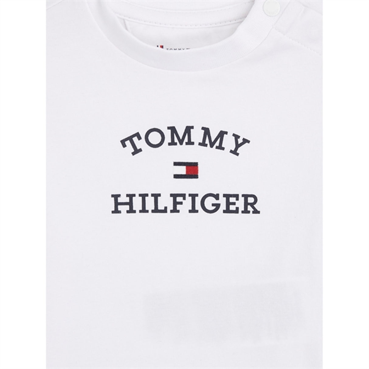 Tommy Hilfiger Baby Th Logo Shorts Set White