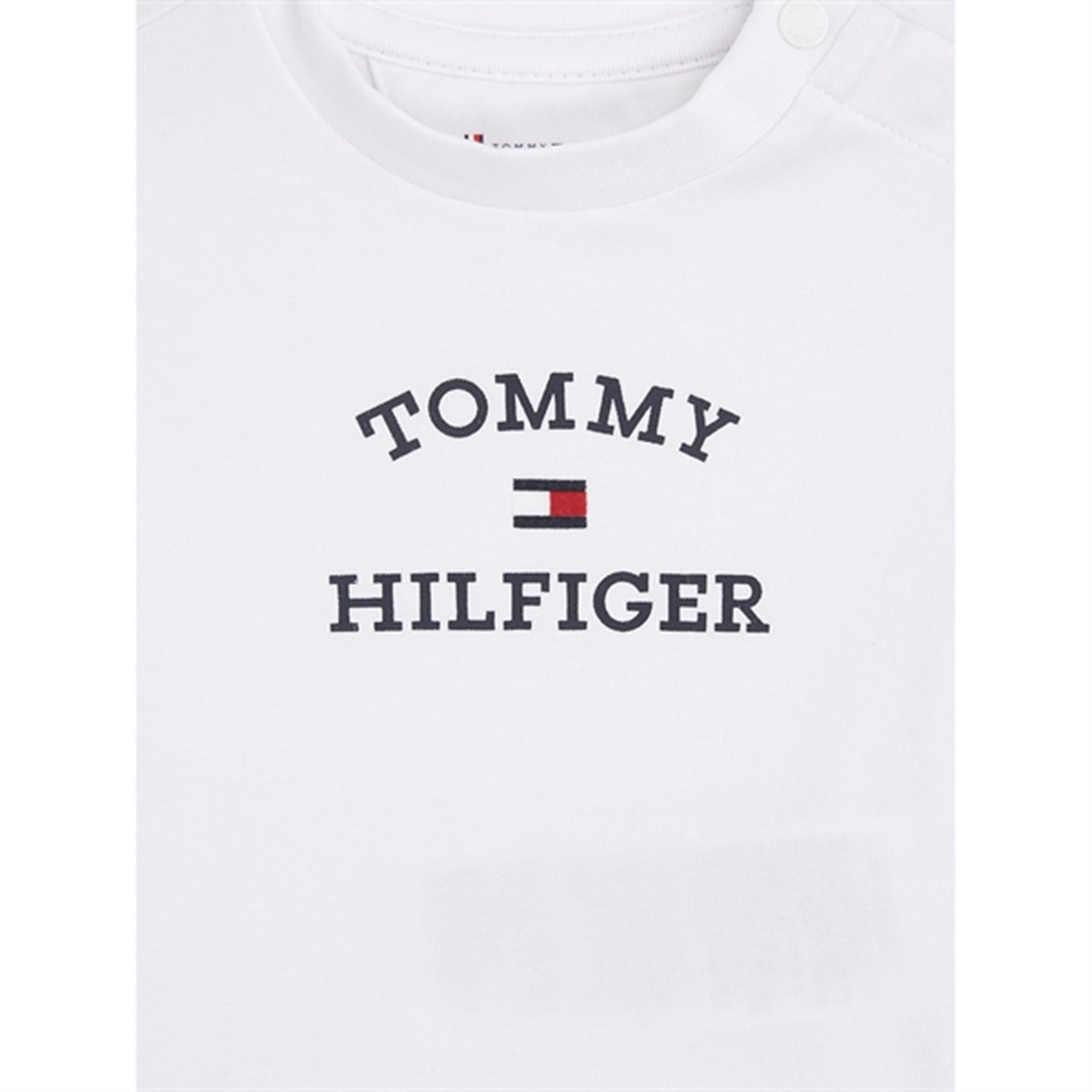 Tommy Hilfiger Baby Th Logo Shorts Set White