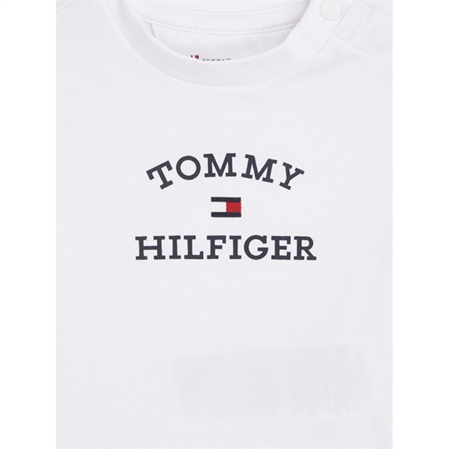 Tommy Hilfiger Baby Th Logo Shorts Set White
