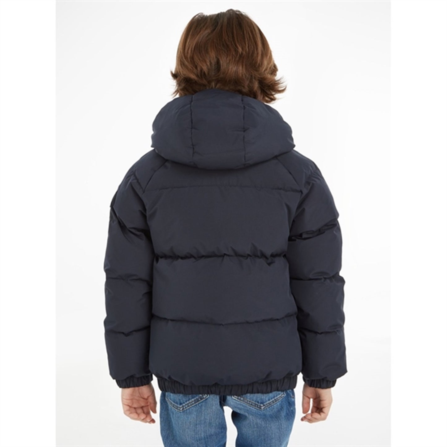 Tommy Hilfiger Logo Quilted Jacket Desert Sky
