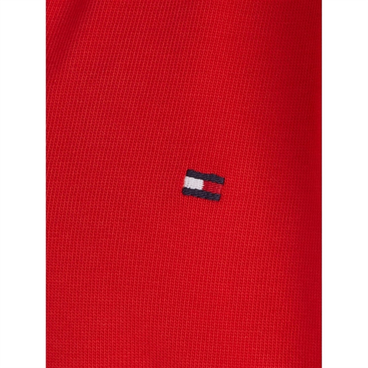 Tommy Hilfiger Colorblock Rugby LS Polo Red/White Colorblock