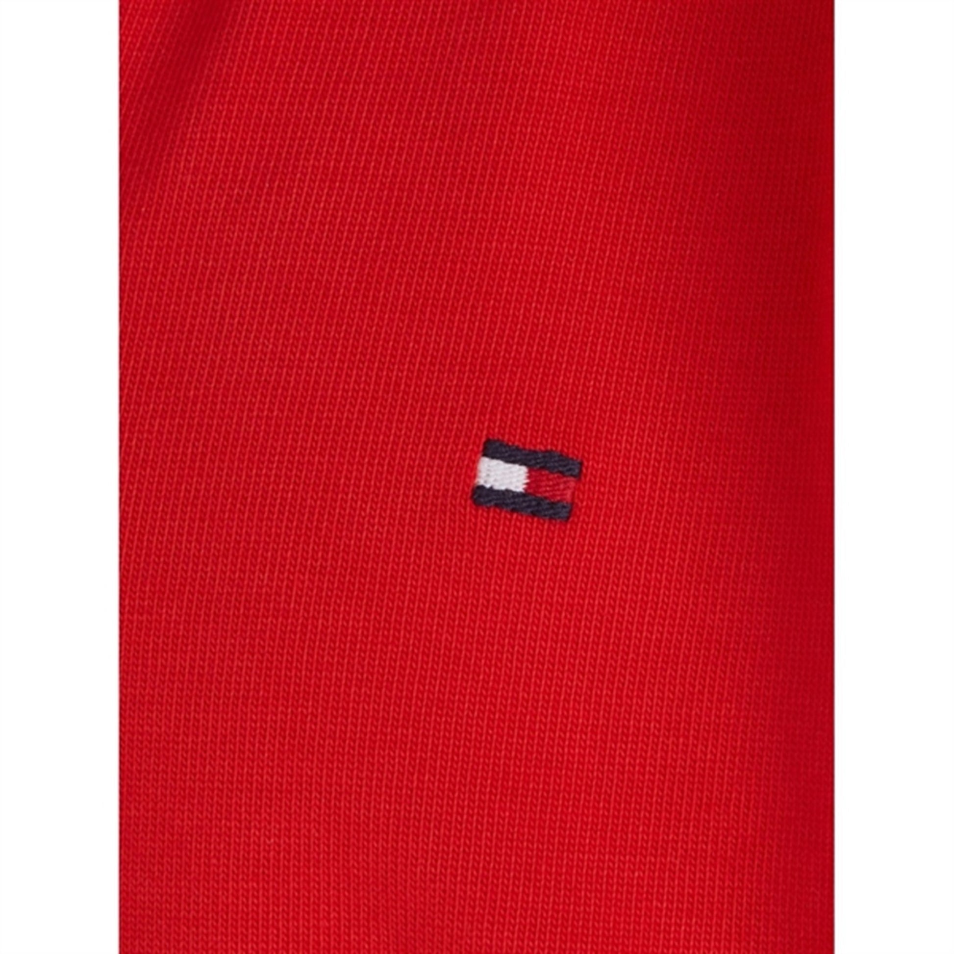 Tommy Hilfiger Colorblock Rugby LS Polo Red/White Colorblock