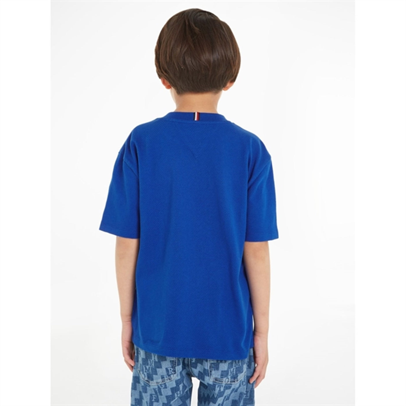 Tommy Hilfiger Mesh Varsity T-shirt Ultra Blue