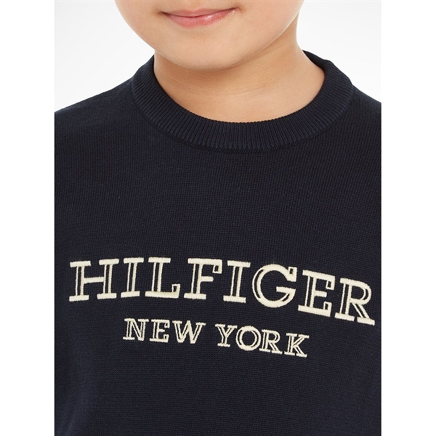 Tommy Hilfiger Monotype Knit Sweater Desert Sky