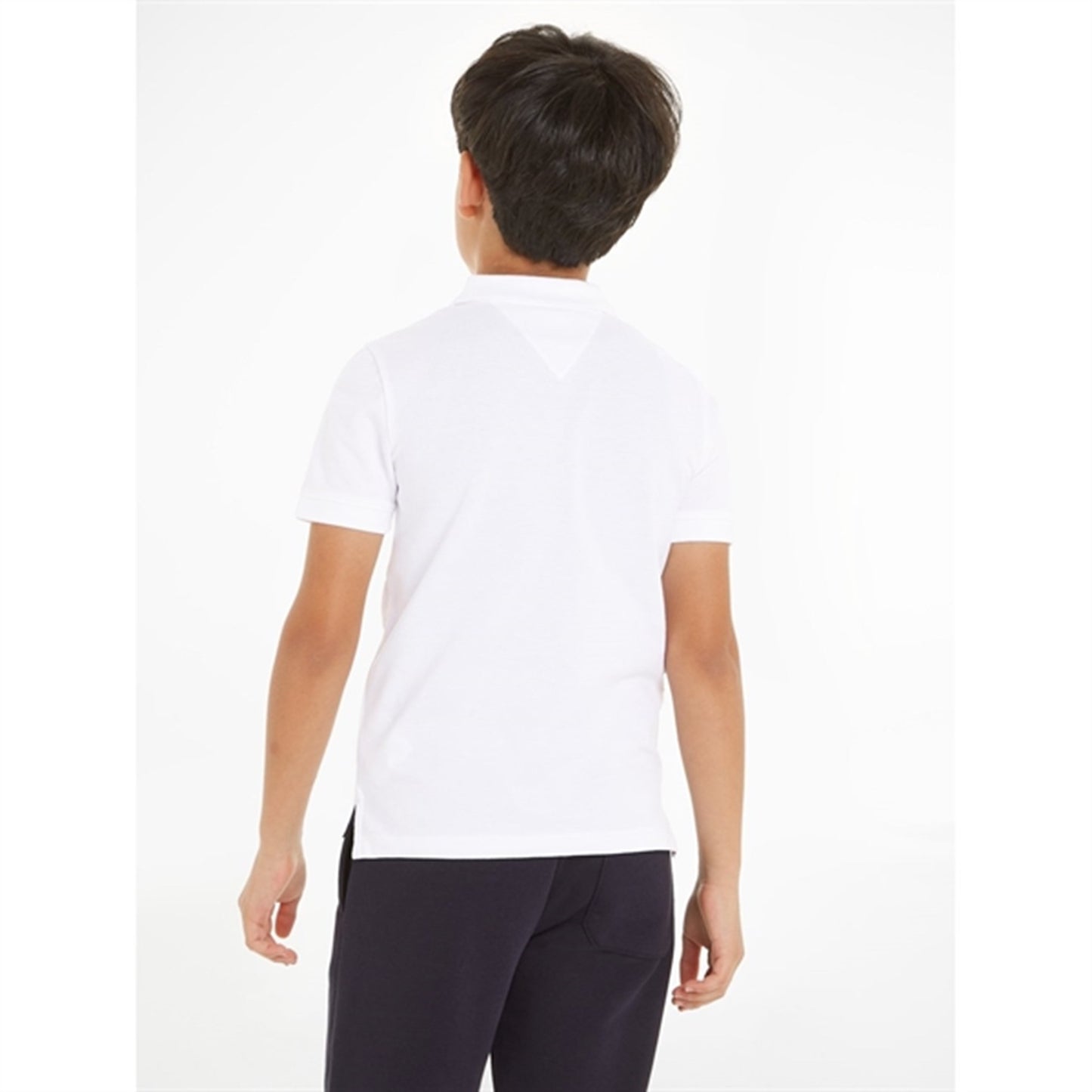 Tommy Hilfiger Th Logo SS Polo White