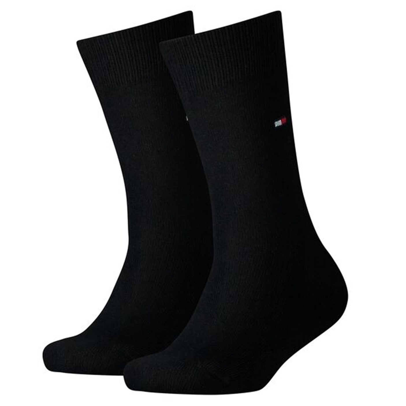 Tommy Hilfiger Boy 2-pak Basic Socks Black