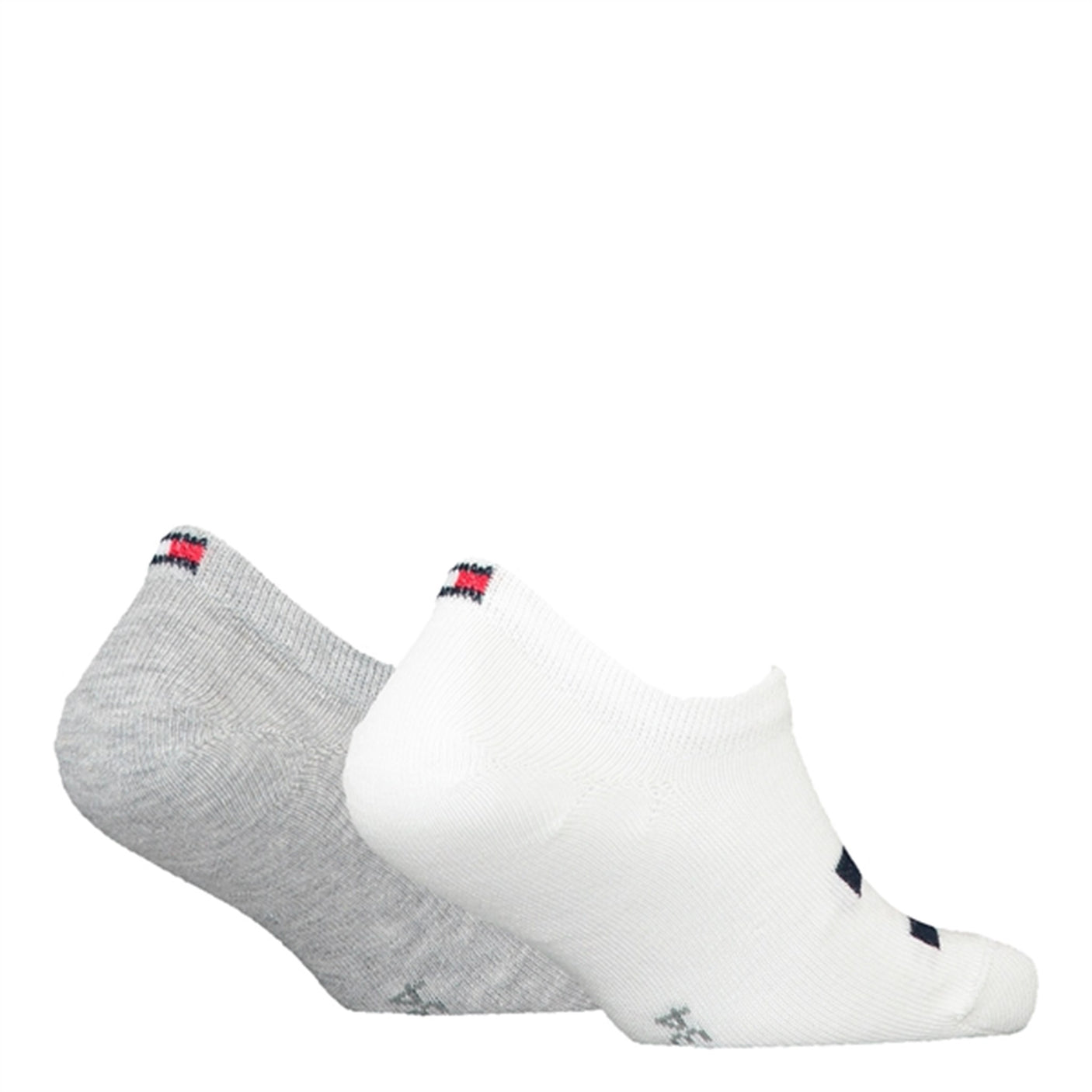 Tommy Hilfiger 2-Pack Footies Flag white/grey