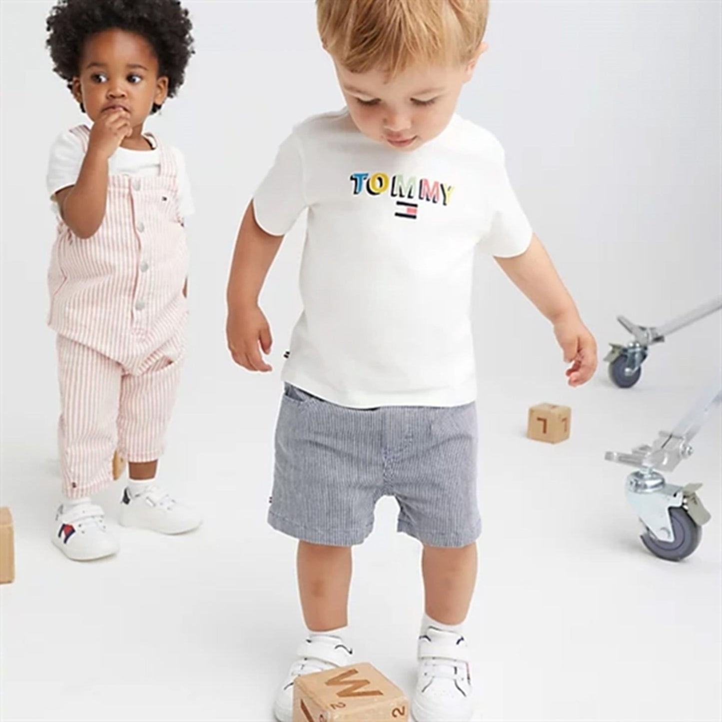 Tommy Hilfiger Baby Fun Logo T-shirt White