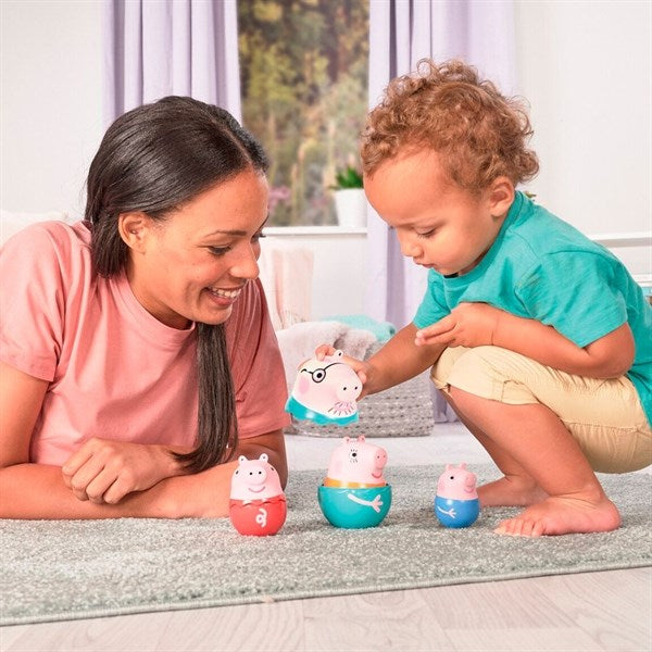 TOMY Toomies Peppas Nesting Family