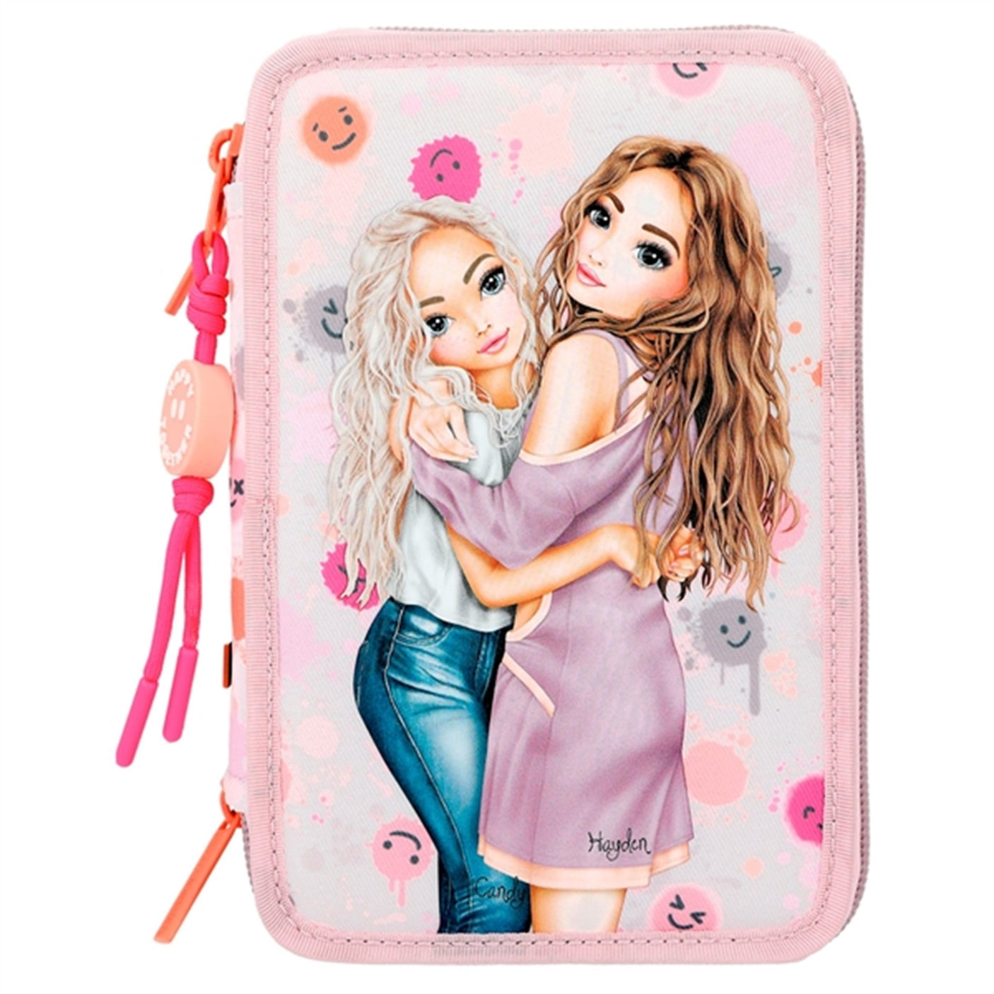 TOPModel Triple Pencil Case Happy Together