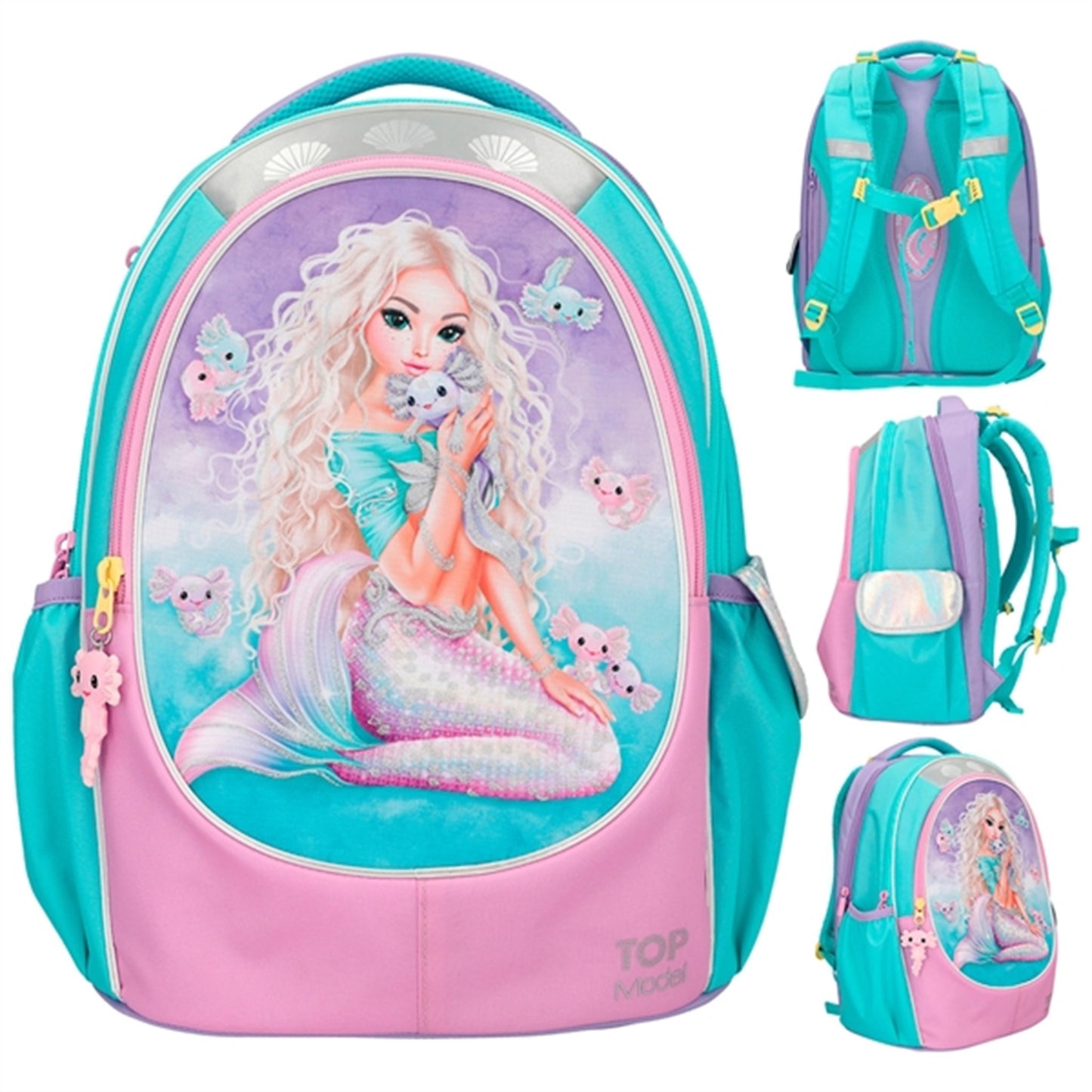 TOPModel Schoolbackpack Mermaid