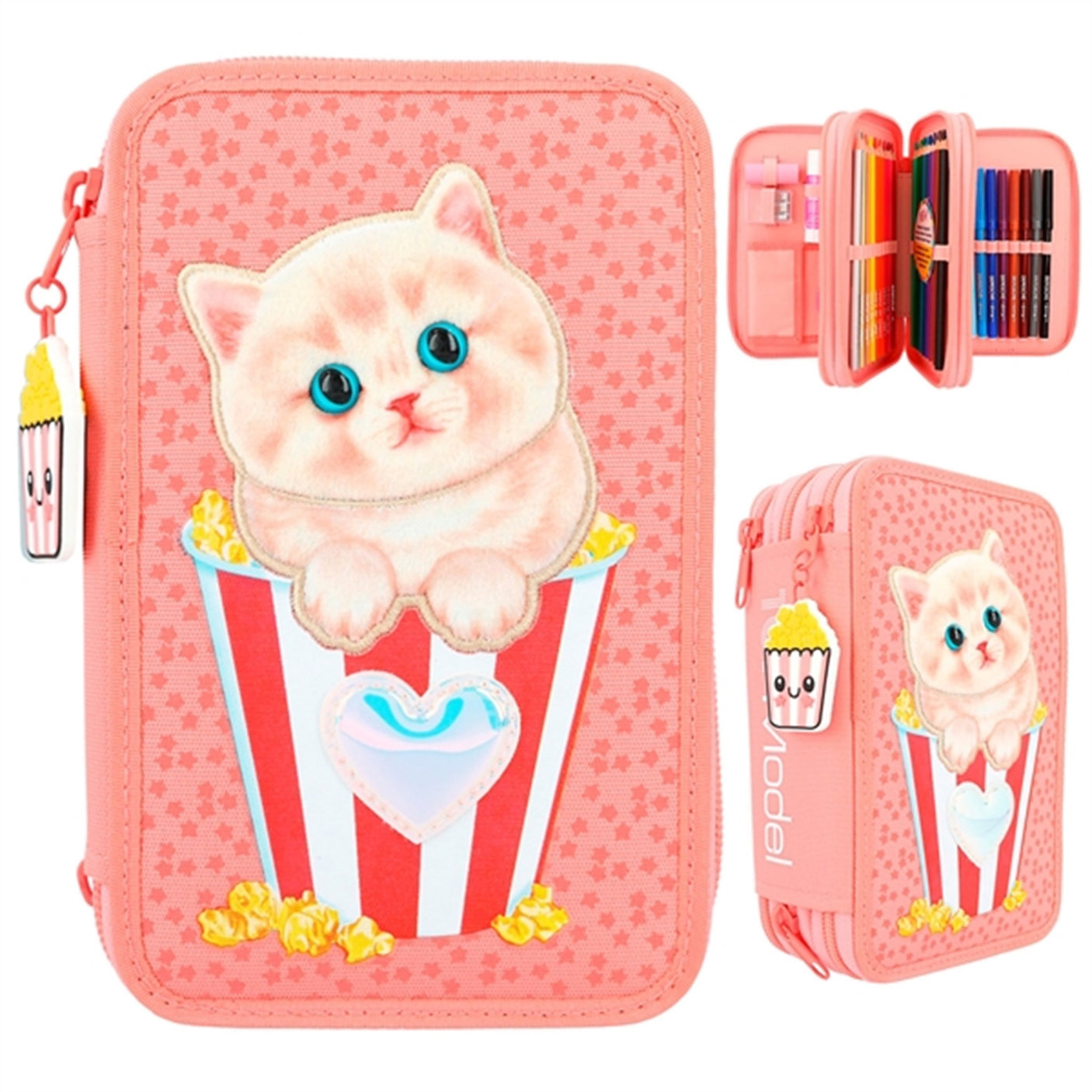 TOPModel Triple Pencil Case Cutie Star 2