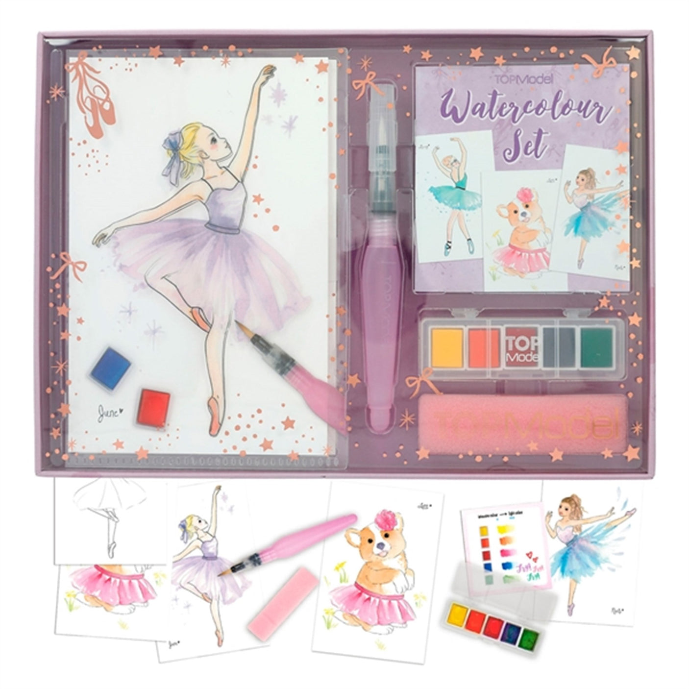 TOPModel Watercolor Set