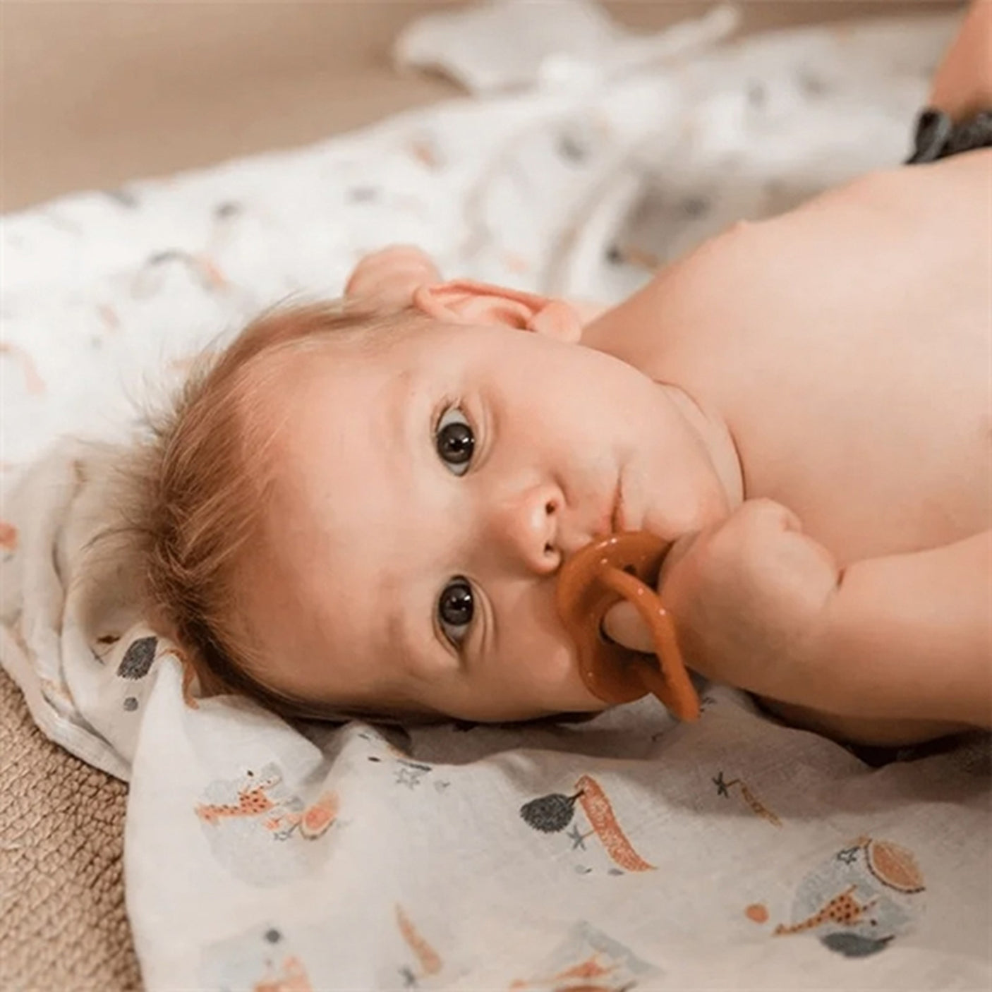 Haakaa Silicone Pacifier Apricot