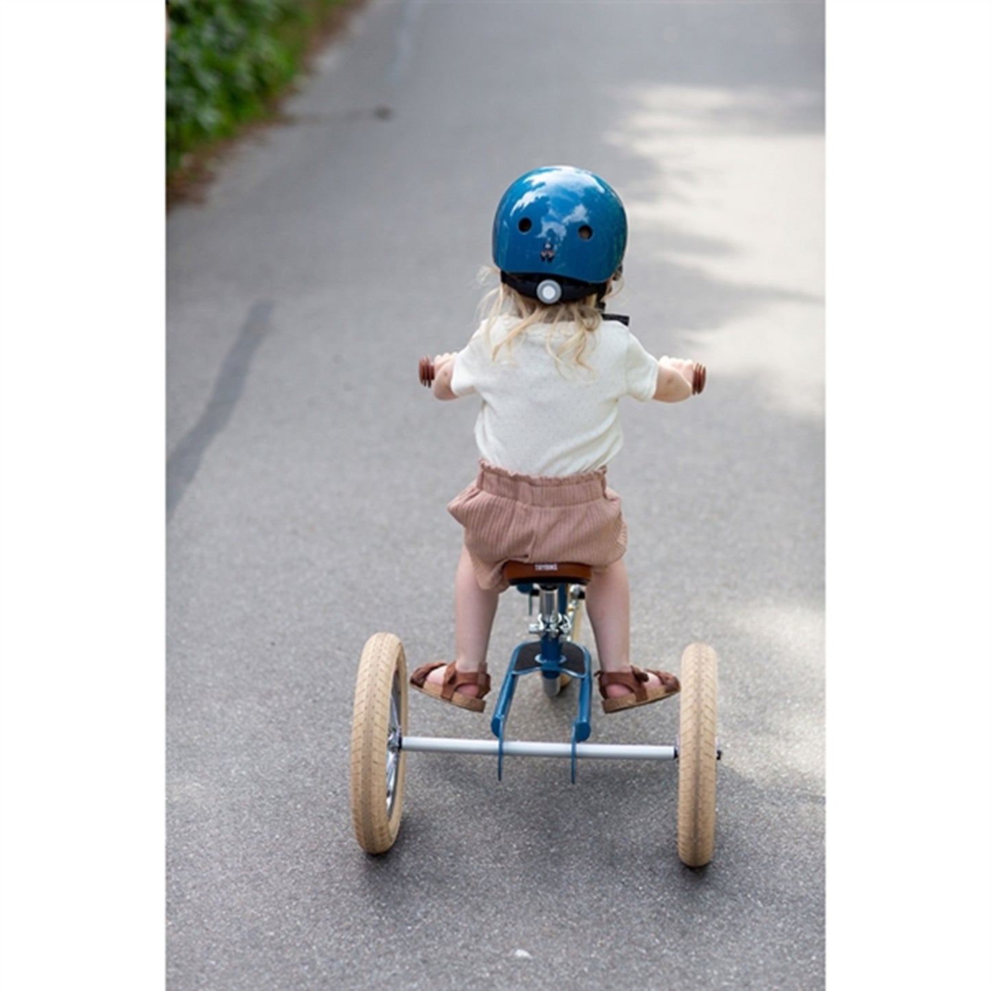 Trybike CoConut Mandan Blue Helmet Retro Look