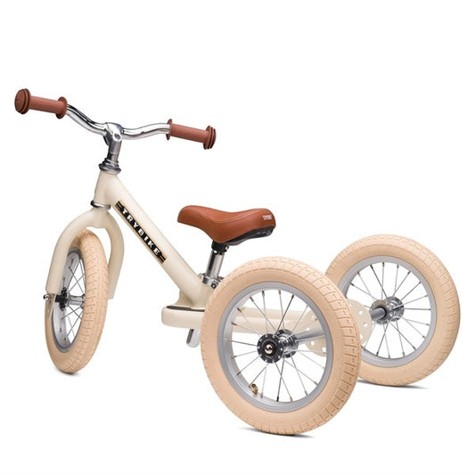 Trybike in Steel 3 Wheels Vintage Creme