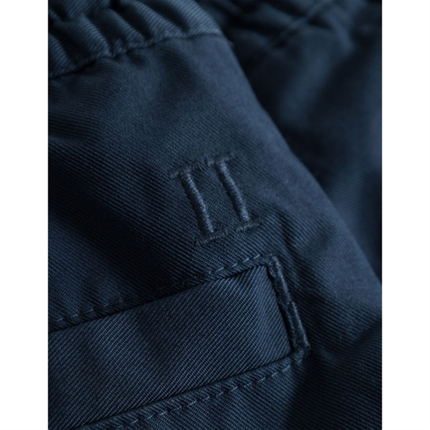 Les Deux Kids Dark Navy Otto Twill Shorts