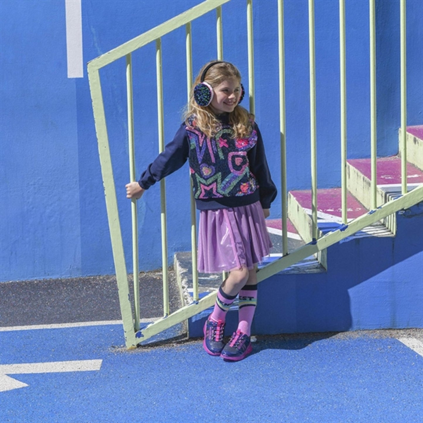 Billieblush Navy Sweatshirt