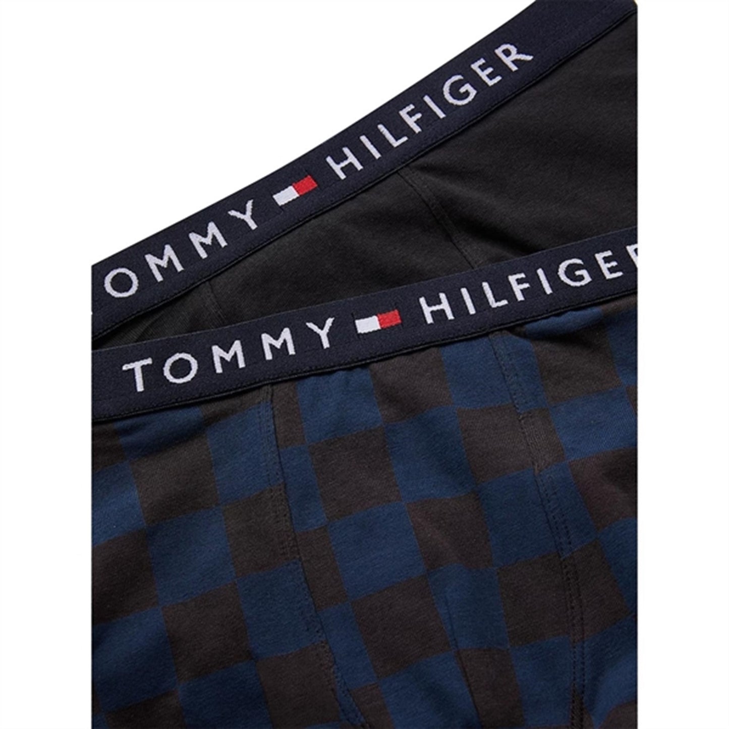 Tommy Hilfiger Boxershorts 2-Pack Checkboard / Black