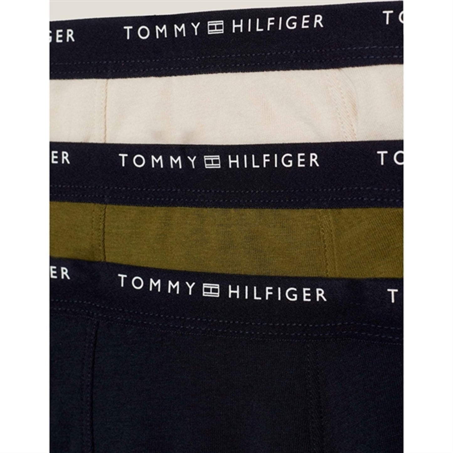 Tommy Hilfiger Trunks 3-Pack Desert Sk/ Put Green/ Cash Creme
