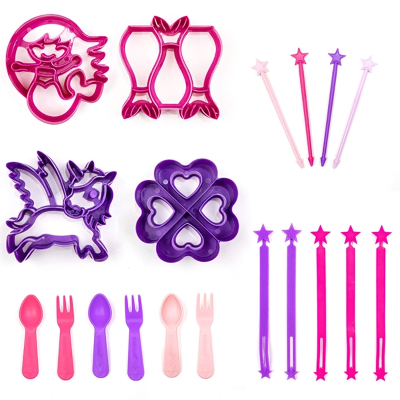 Lunch Punch® Sandwich Cutters & Bento Set Unicorn