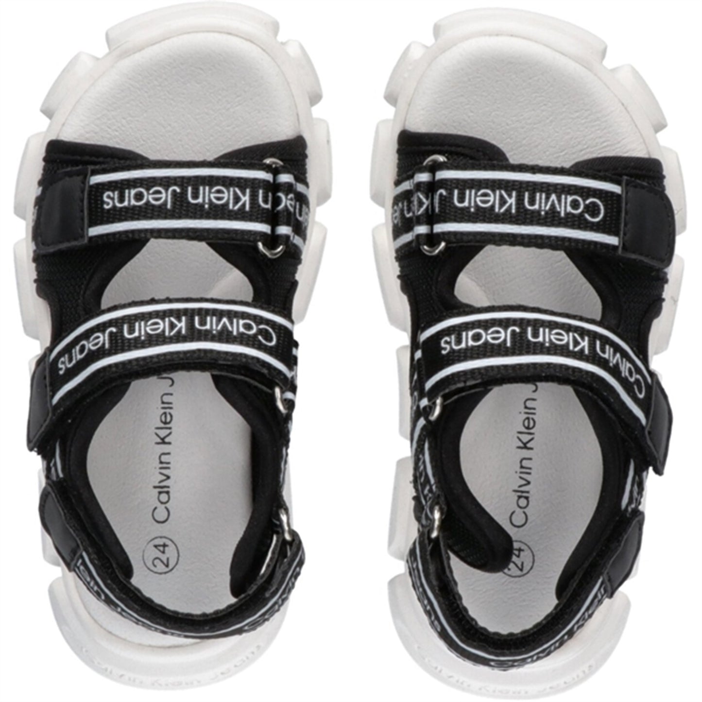 Calvin Klein Velcro Sandal Black