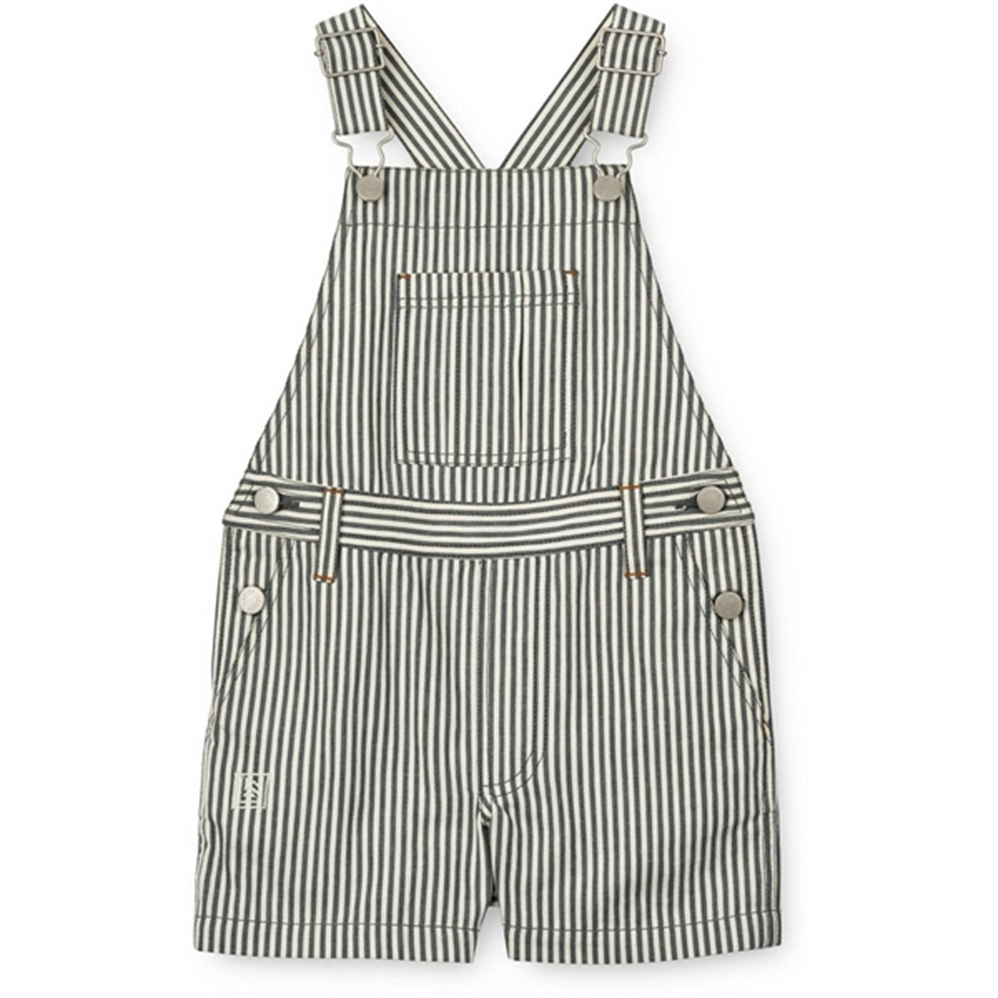 Liewood Y/D Stripe Whale Blue/Creme De La Creme Venedict Stripe Overall