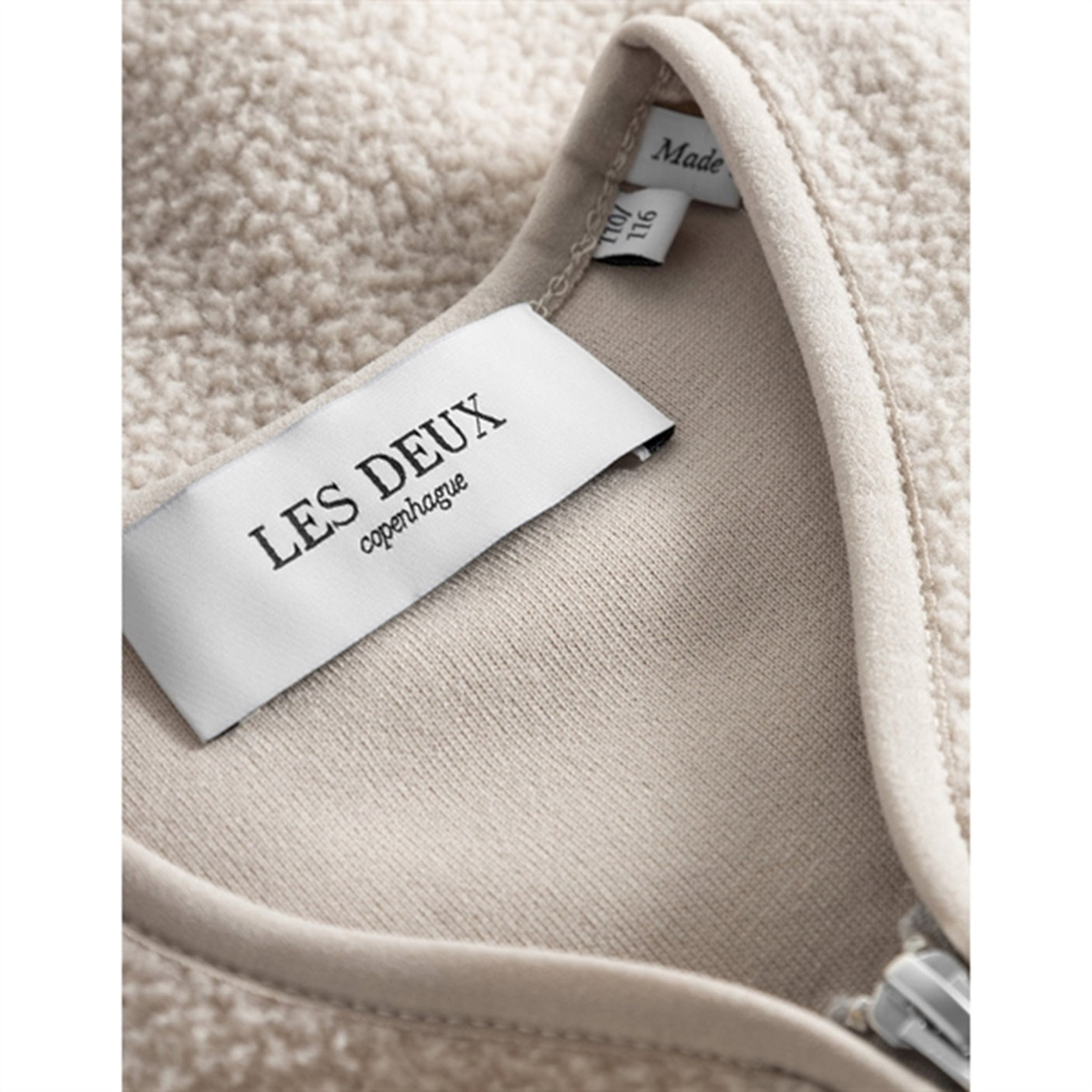 Les Deux Kids Light Sand Duncan Pile Vest