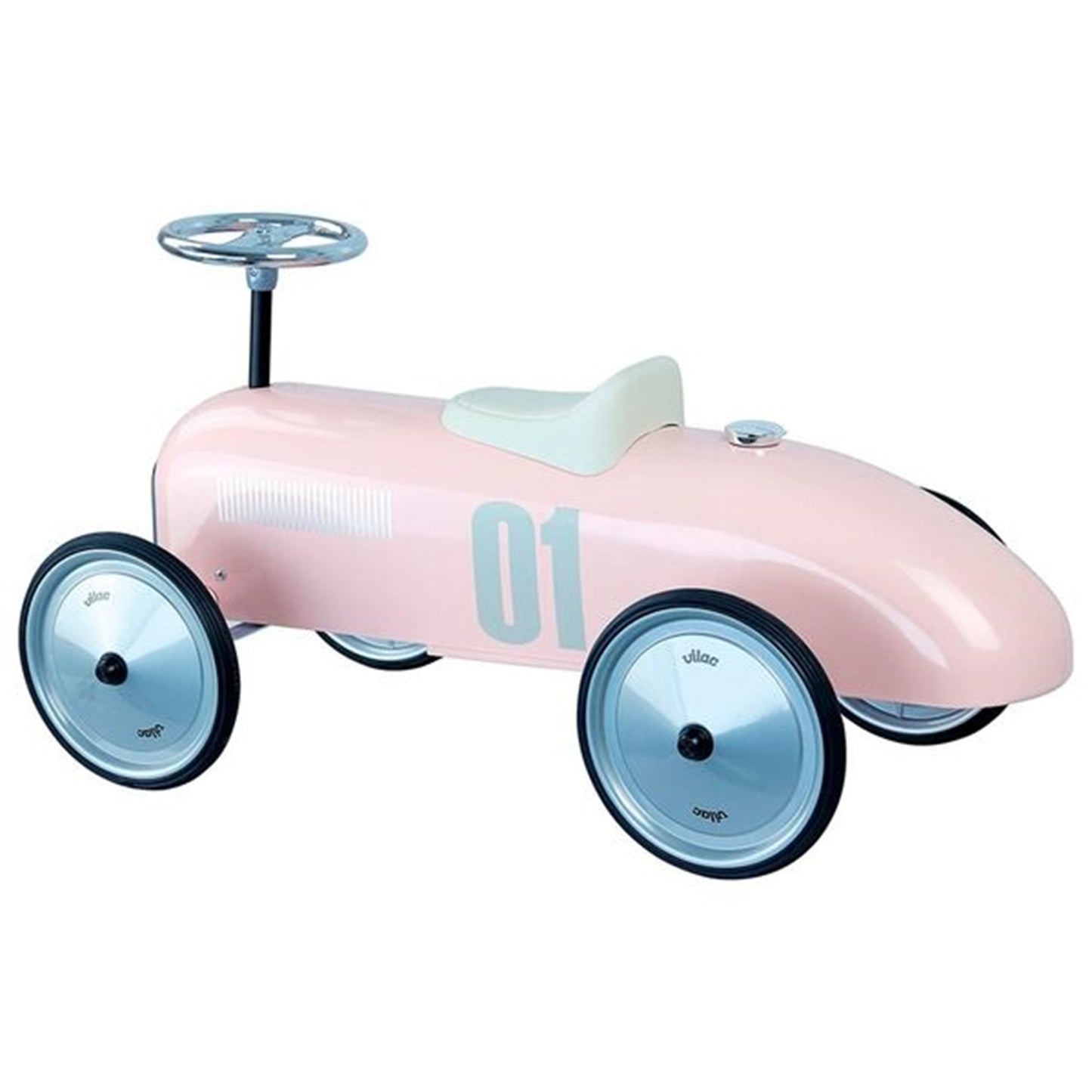 Vilac Race Car Light Pink 2