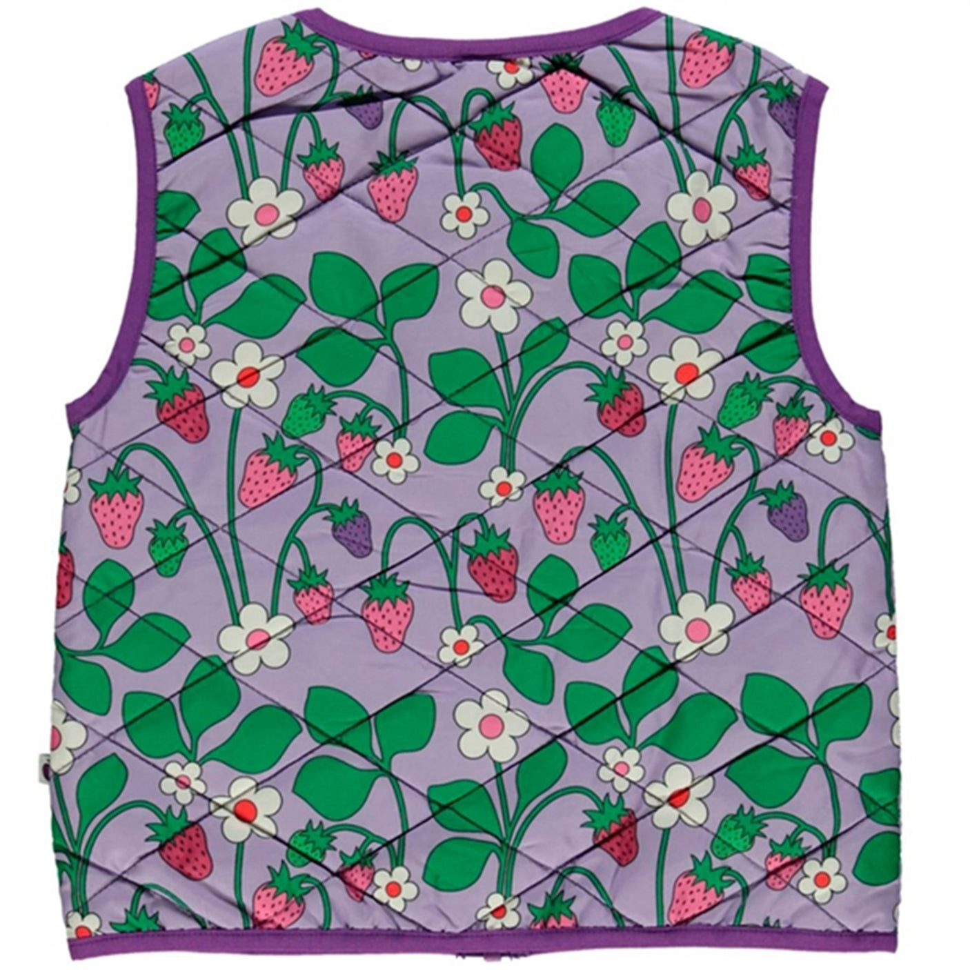 Småfolk Viola Strawberry Thermo Vest