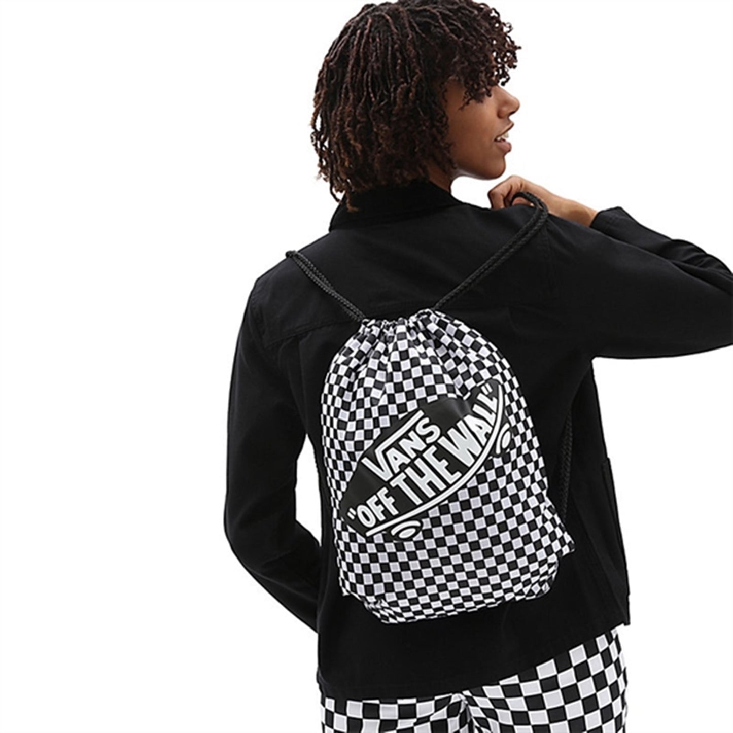 VANS WM Benched Bag Black/White Checkerboard
