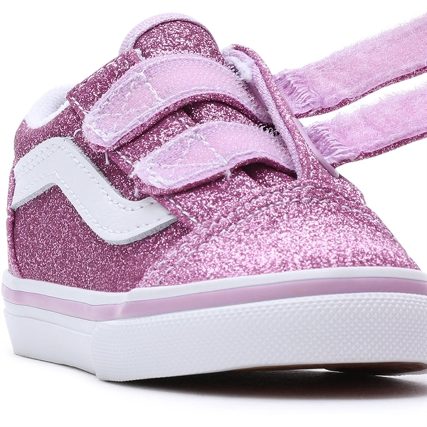 VANS Td Old Skool V Glitter Lilac Sneakers
