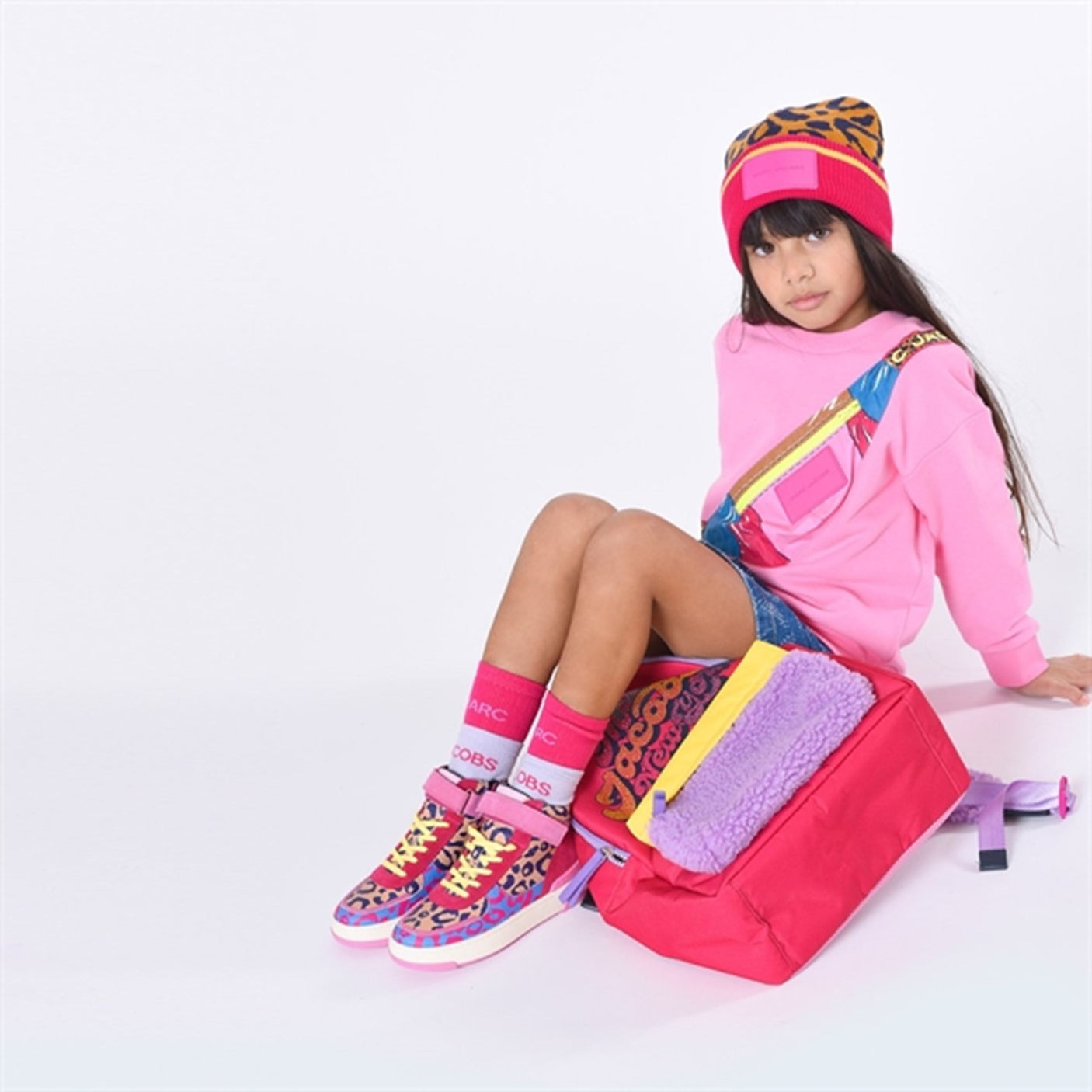 Marc Jacobs Fuschia Backpack