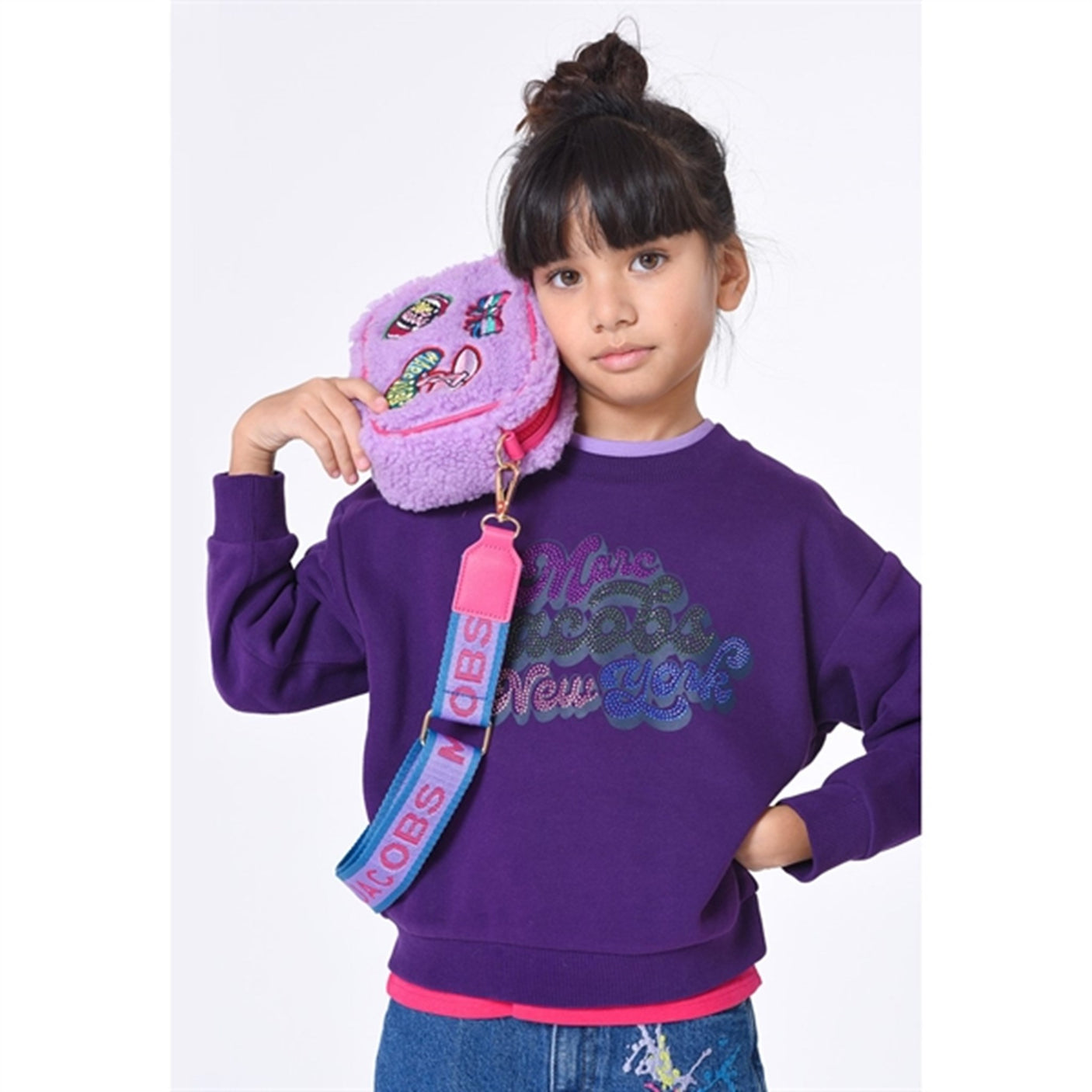 Little Marc Jacobs Violet Shoulder Bag