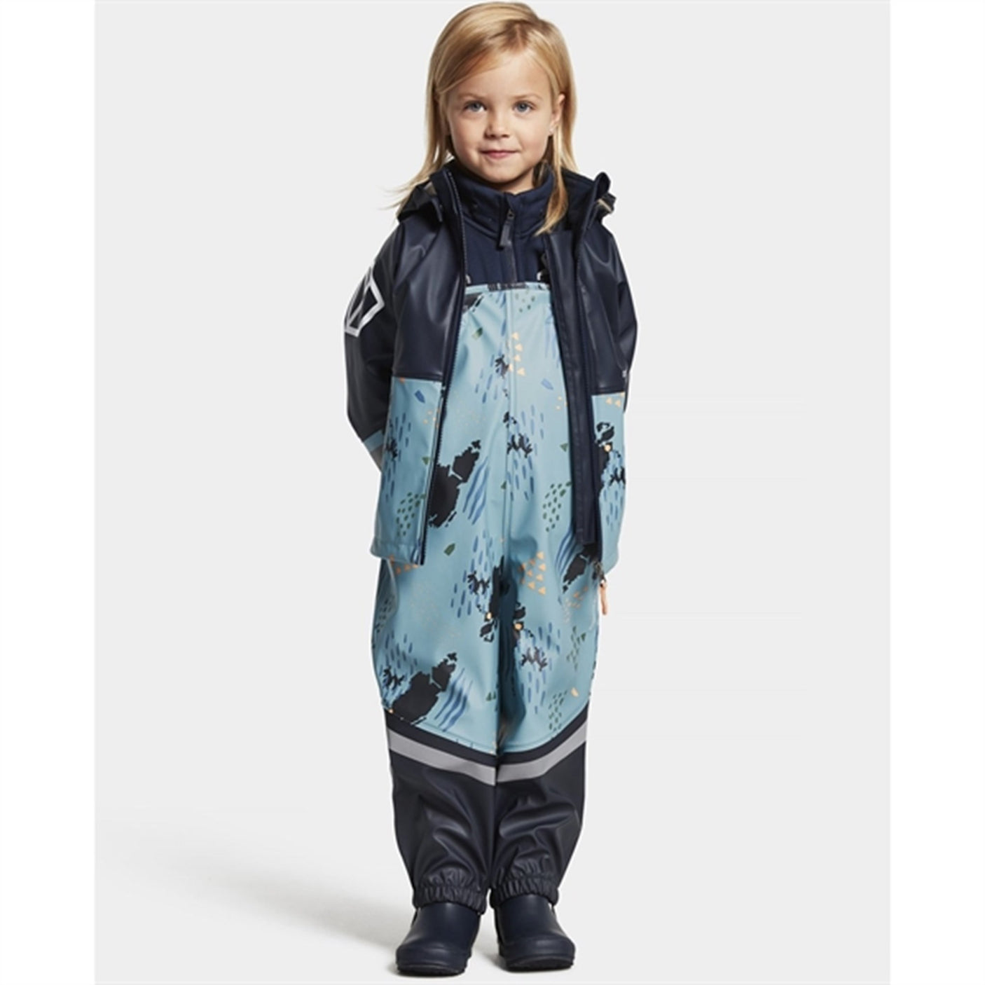 Didriksons Waterman Grundsund Blue Rain Set